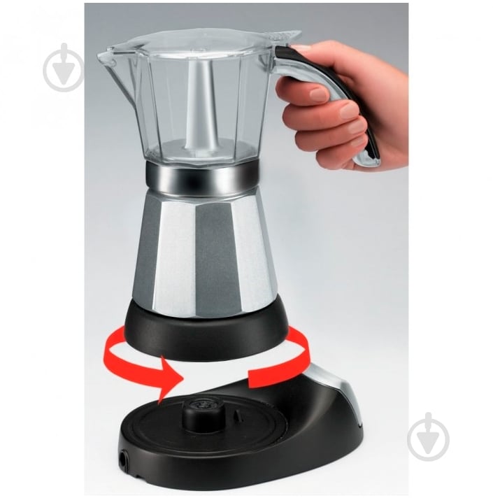 Кофеварка гейзерная Delonghi EMK 9 - фото 3