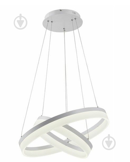 ВІТРИНА! Люстра підвісна Reality Cornelia 2x60 Вт LED-модуль білий 330602-01 - фото 1