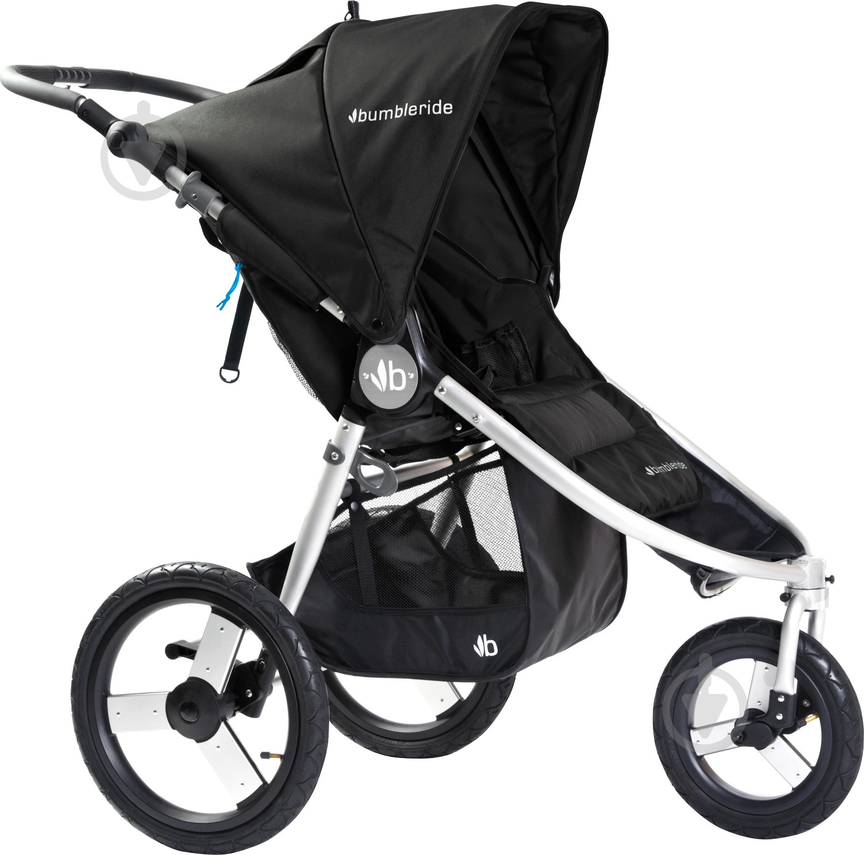 Коляска прогулочная Bumbleride Speed Silver black - фото 1 Коляска прогулочная Bumbleride Speed Silver black - фото 1