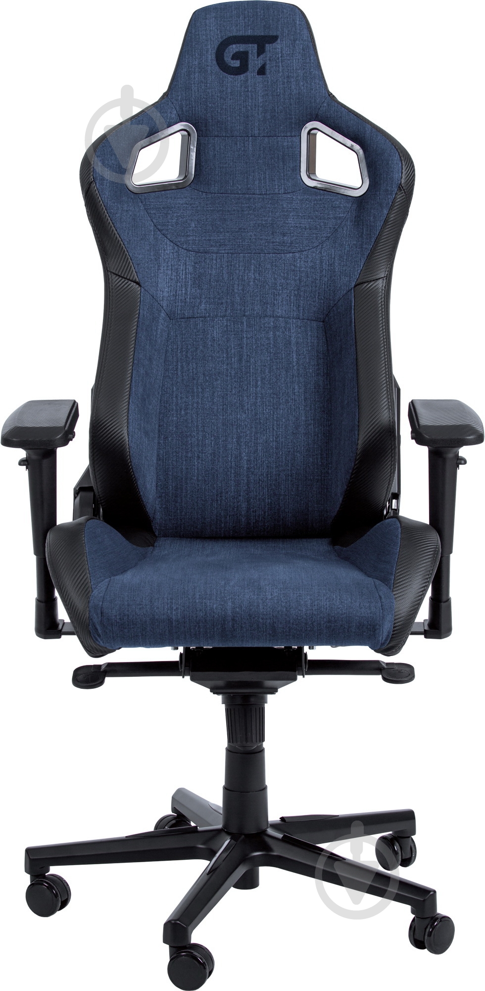 Кресло GT Racer X-8005 темно-синий/черный - фото 2