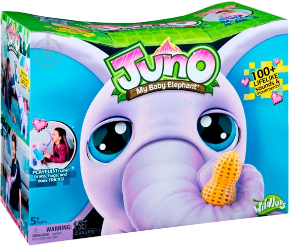 Іграшка інтерактивна Spin Master слоненя Juno SM30100 - фото 11