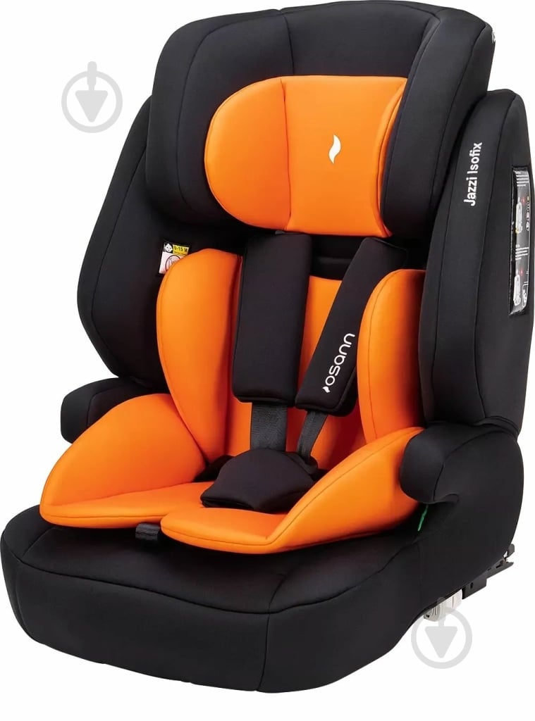 Автокрісло OSANN Jazzi Isofix i-Size Nero+Sunset помаранчевий ecp102-287-07 - фото 1