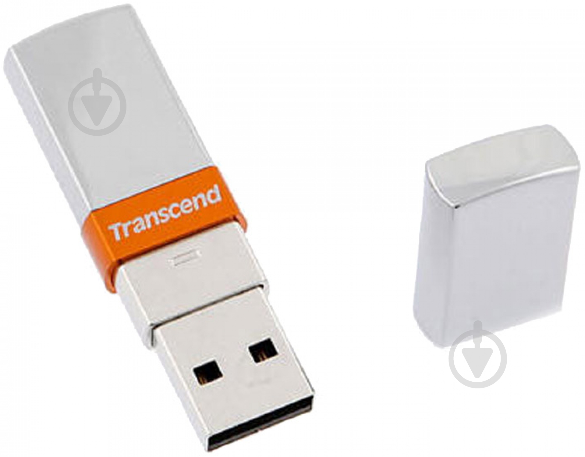 Флеш-память USB Transcend JetFlash V85 16 ГБ USB 2.0 silver (TS16GJFV85) - фото 2