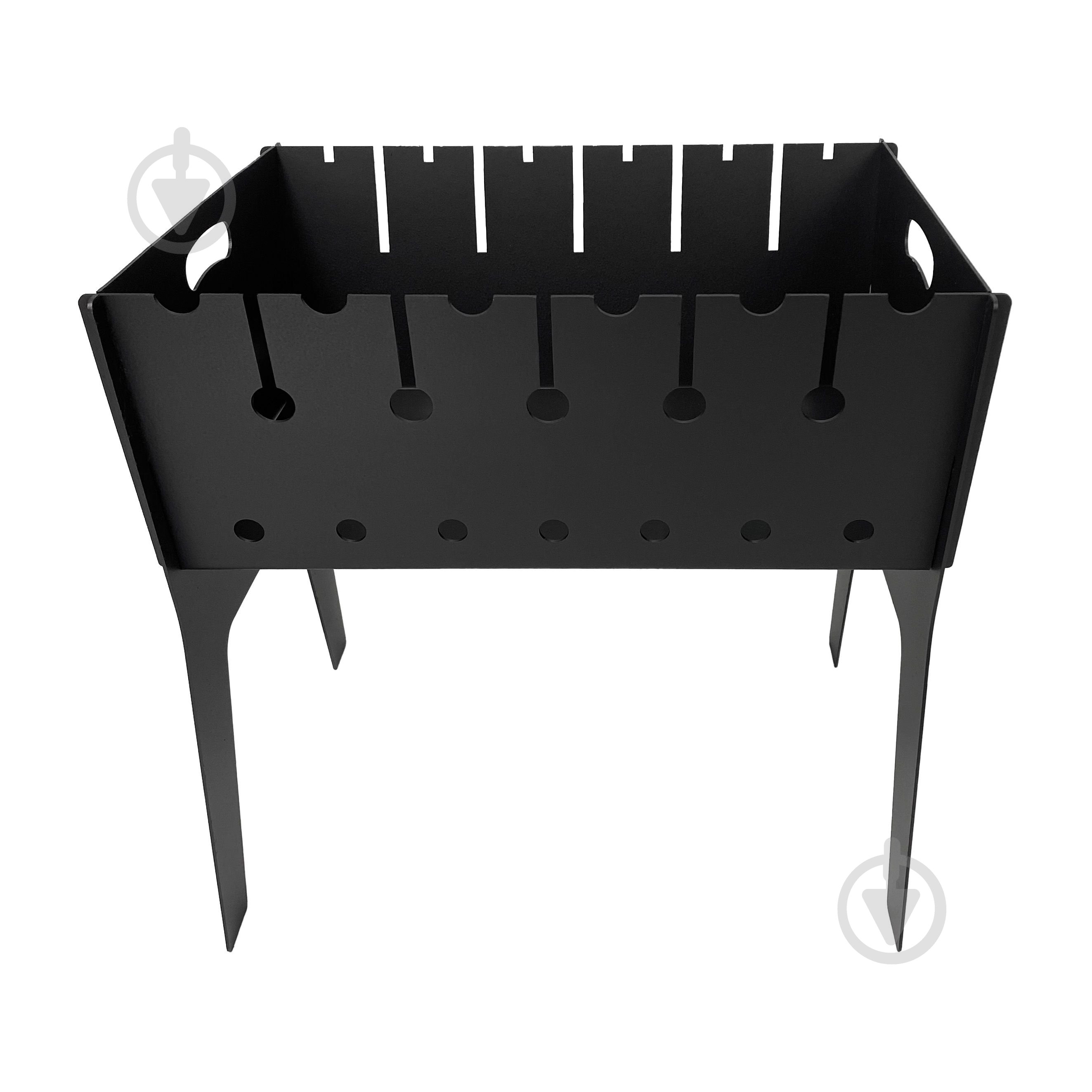 Мангал раскладной Metalzavod Феникс на 6 шампуров 2 мм двухуровневый - фото 1