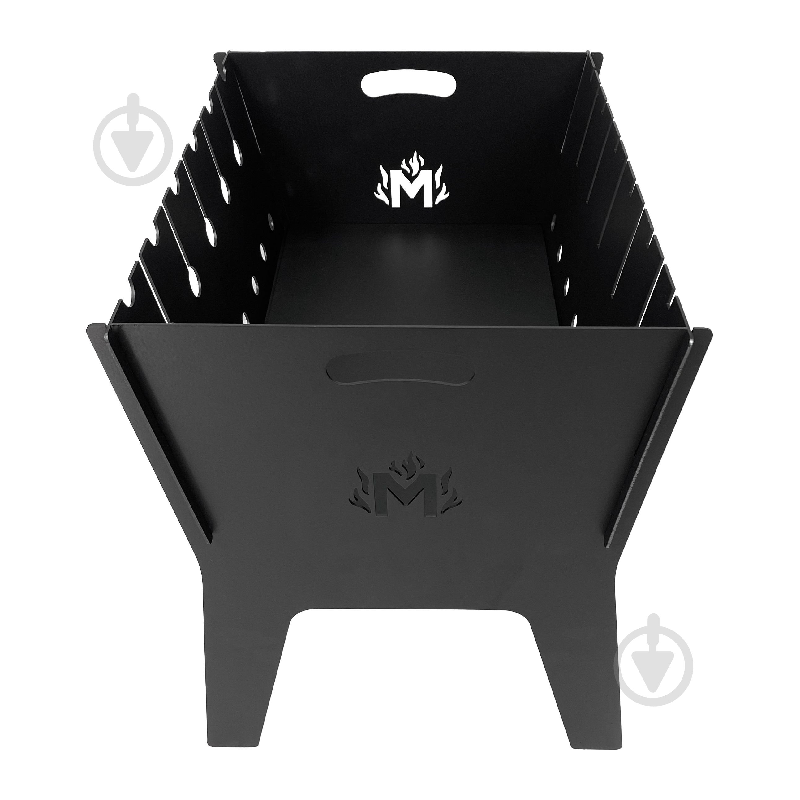 Мангал раскладной Metalzavod Феникс на 6 шампуров 2 мм двухуровневый - фото 4