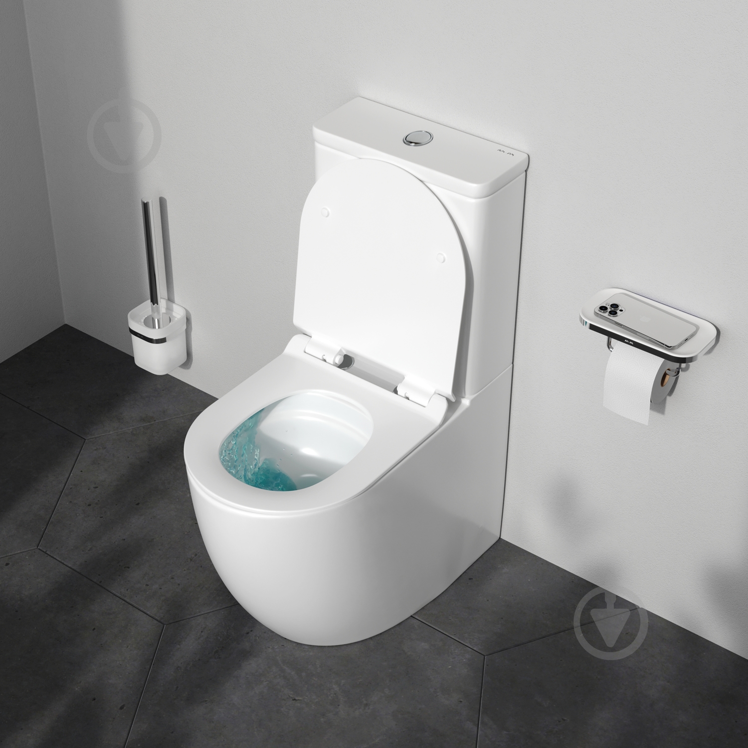 Унитаз-компакт AM.PM Like Aquaspin CLA8600SC - фото 10