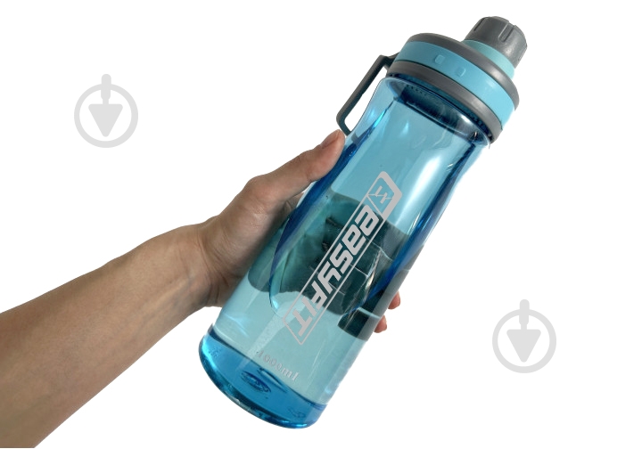 Пляшка для води EasyFit CHFe 1000 мл синій (EF-7002-BL) - фото 2 Пляшка для води EasyFit CHFe 1000 мл синій (EF-7002-BL) - фото 2