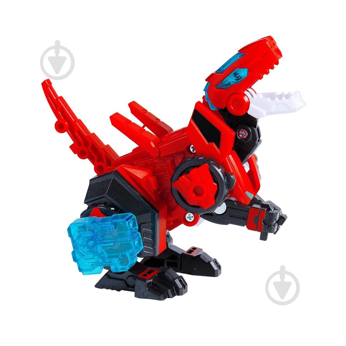 Игрушка-трансформер Alpha Group Динозавр Dinoster - Красный Раптор-бот EU580840-1 - фото 2