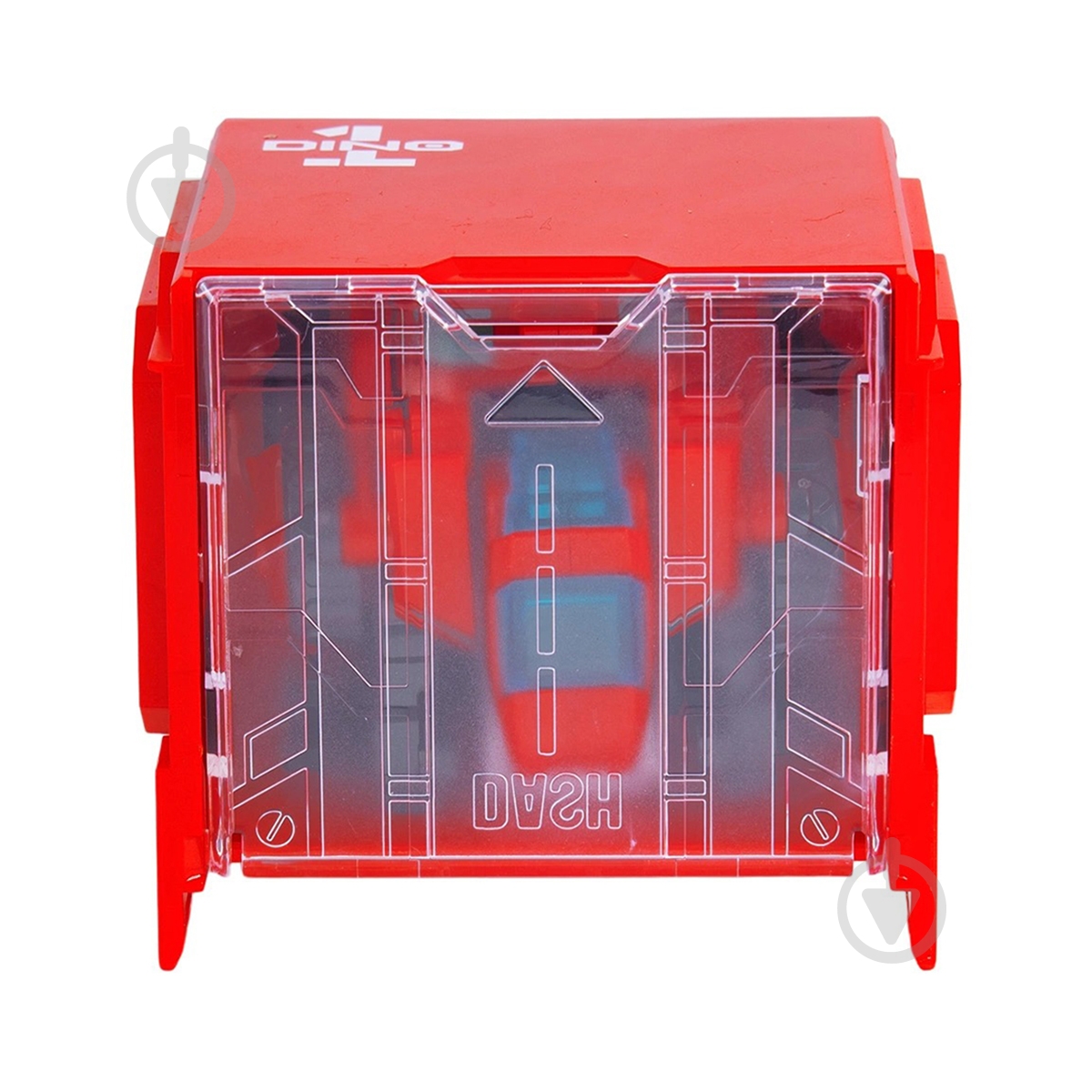 Игрушка-трансформер Alpha Group Динозавр Dinoster - Красный Раптор-бот EU580840-1 - фото 4