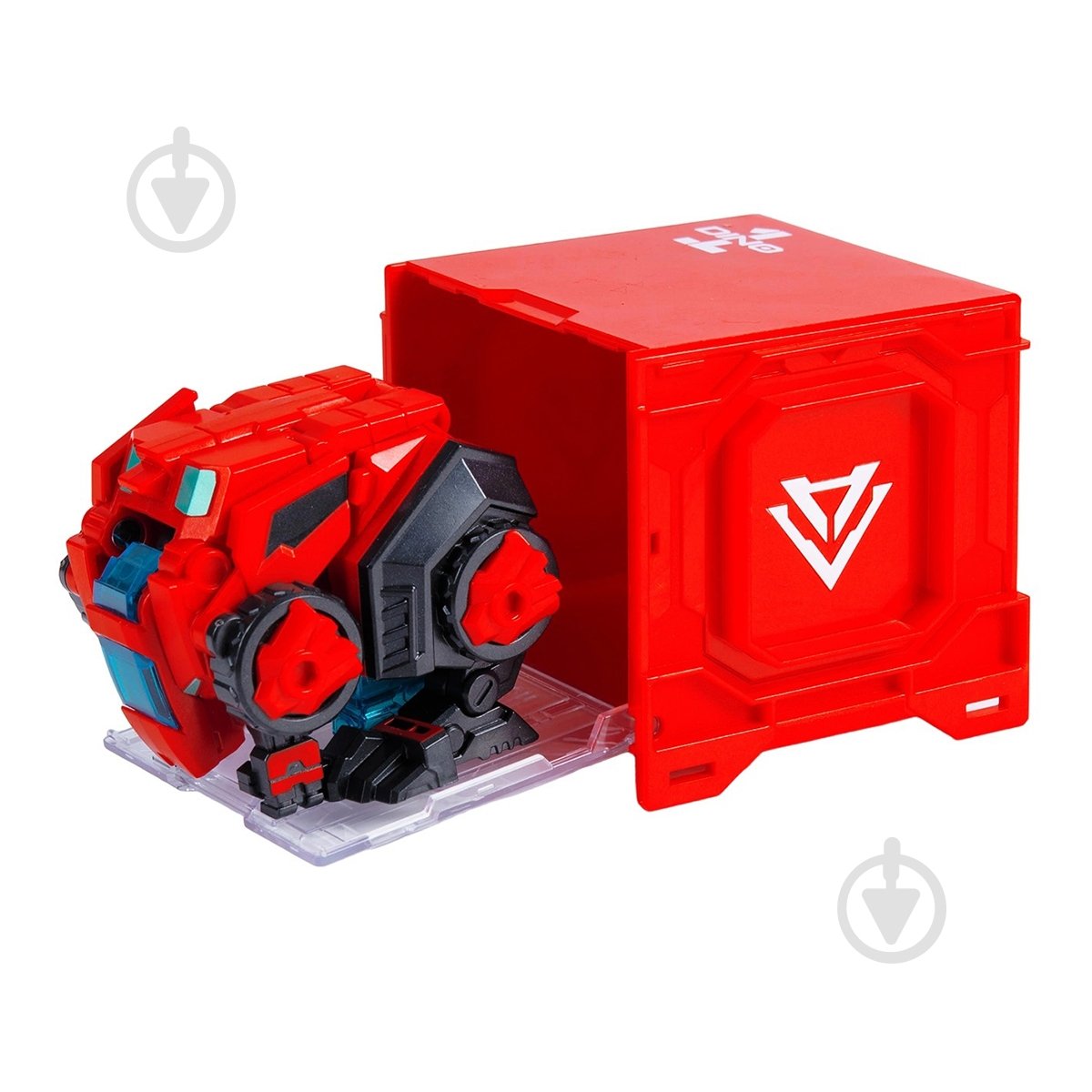 Игрушка-трансформер Alpha Group Динозавр Dinoster - Красный Раптор-бот EU580840-1 - фото 5