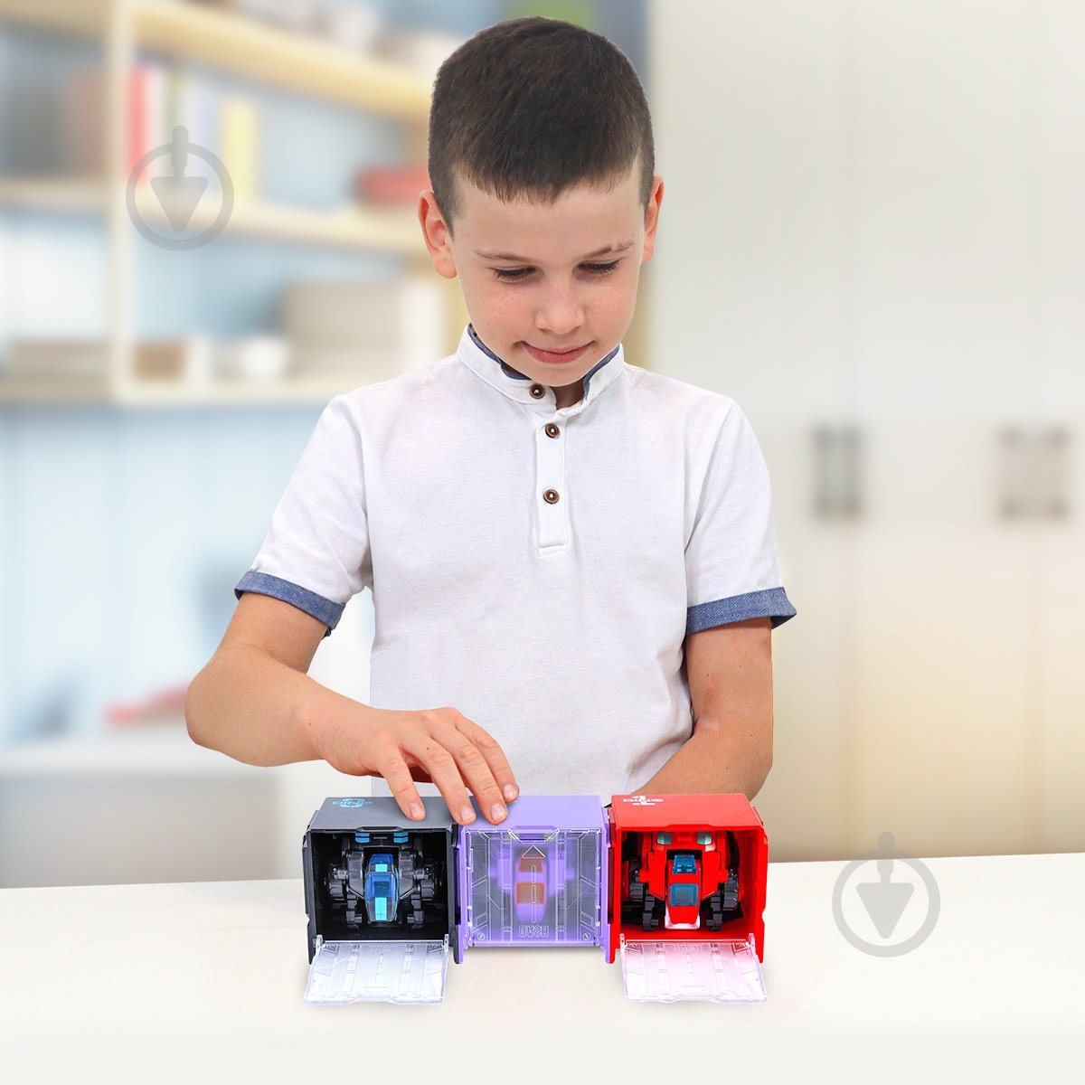 Игрушка-трансформер Alpha Group Динозавр Dinoster - Красный Раптор-бот EU580840-1 - фото 8