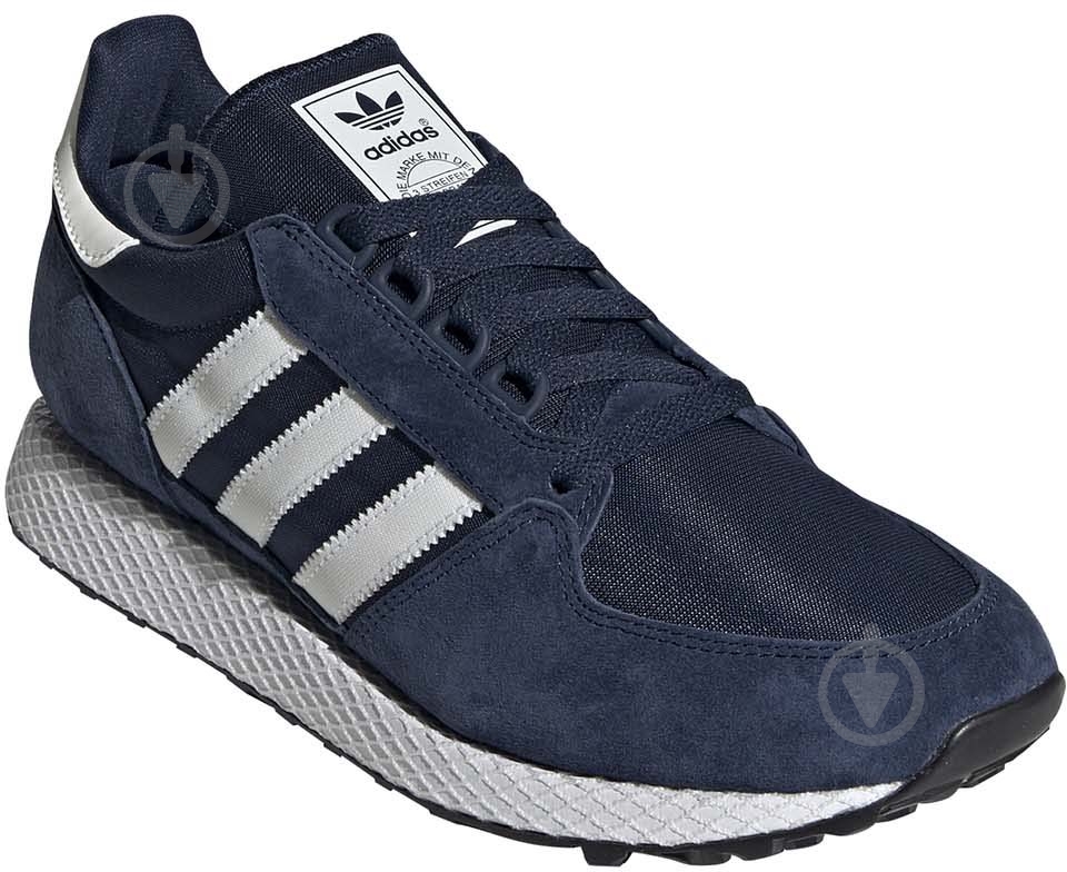 Кроссовки мужские Adidas Forest Grove CG5675 р.43 1/3 темно-синие - фото 1