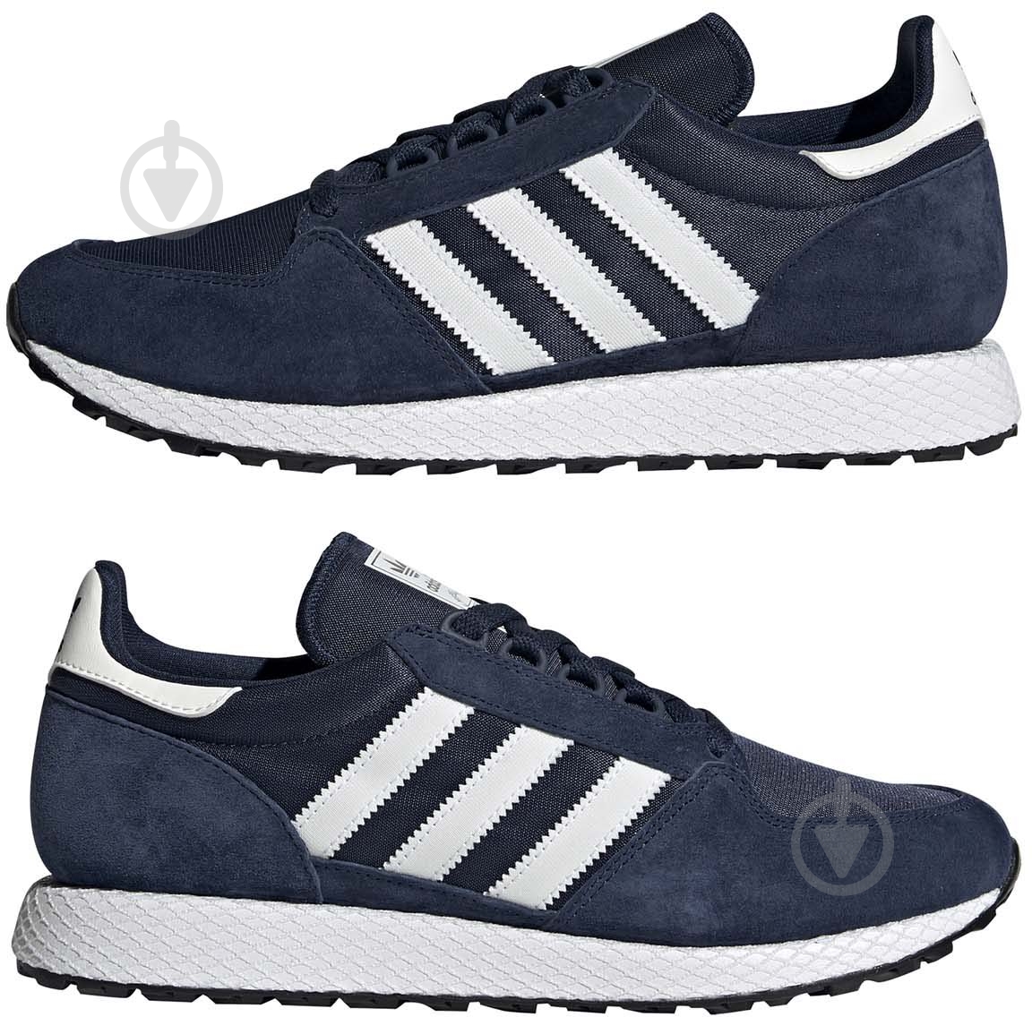 Кроссовки мужские Adidas Forest Grove CG5675 р.43 1/3 темно-синие - фото 4