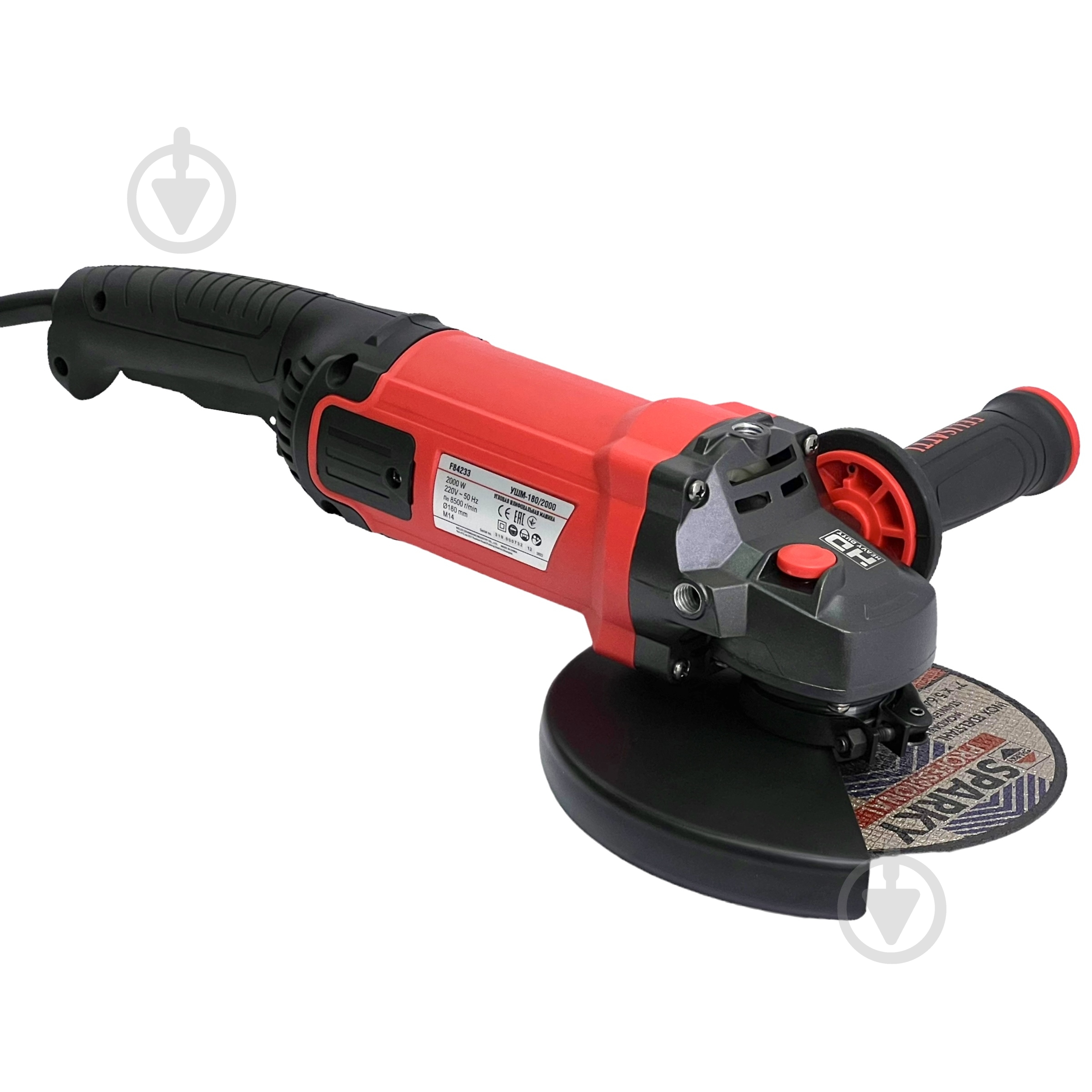 Болгарка (кутова шліфмашина) Felisatti УШМ-180/2000/F84233 - фото 2