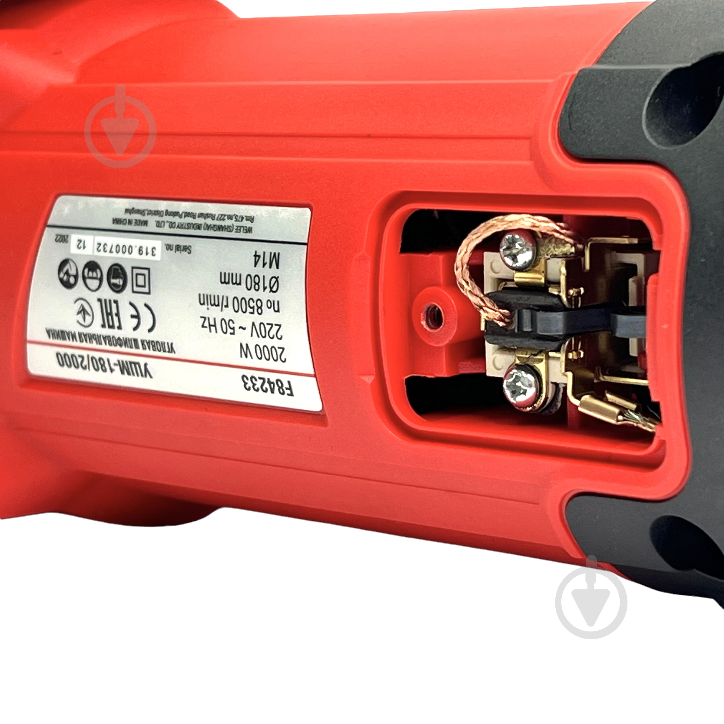 Болгарка (кутова шліфмашина) Felisatti УШМ-180/2000/F84233 - фото 6