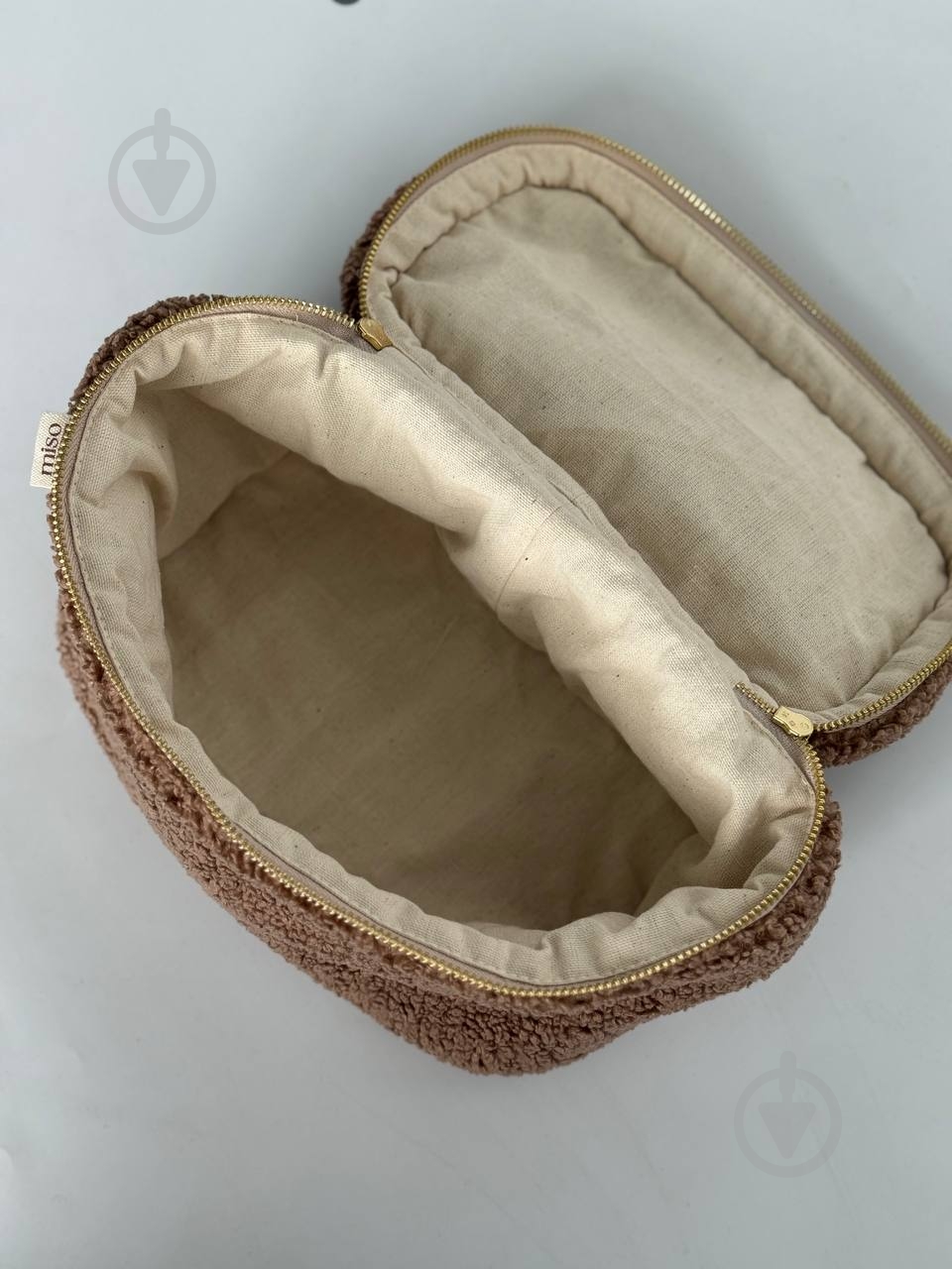 Косметичка MISO accessory TEDDY сундук белый - фото 4