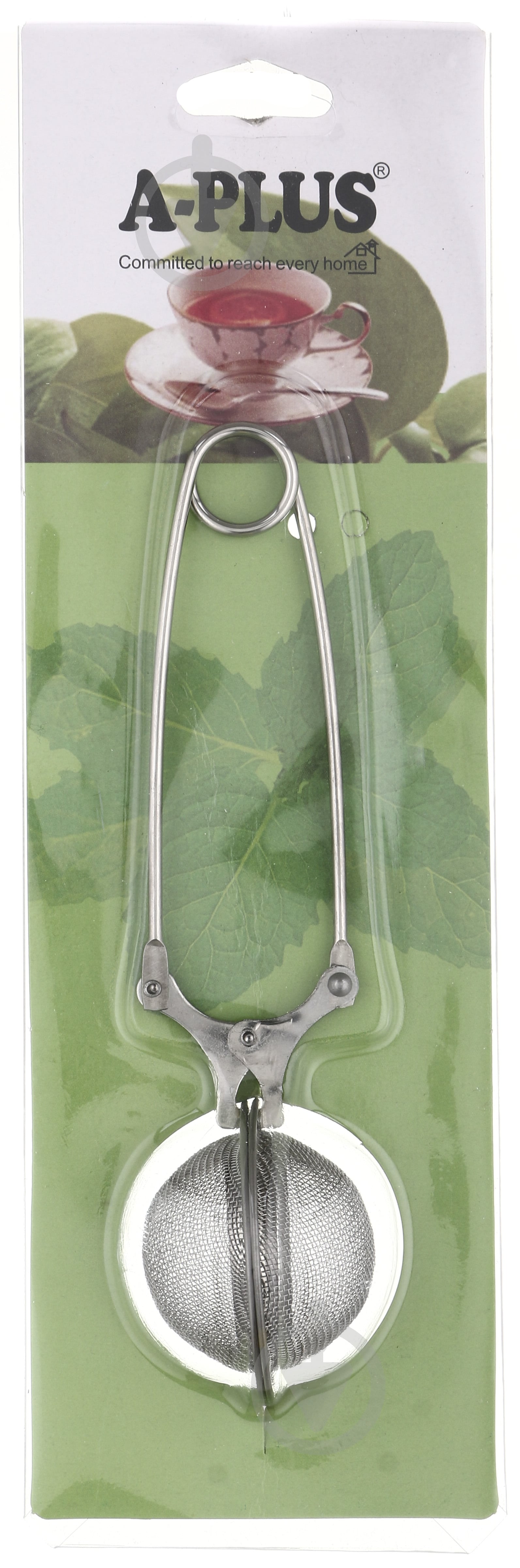 Ситечко-шипцы для чая металлическое - фото 3