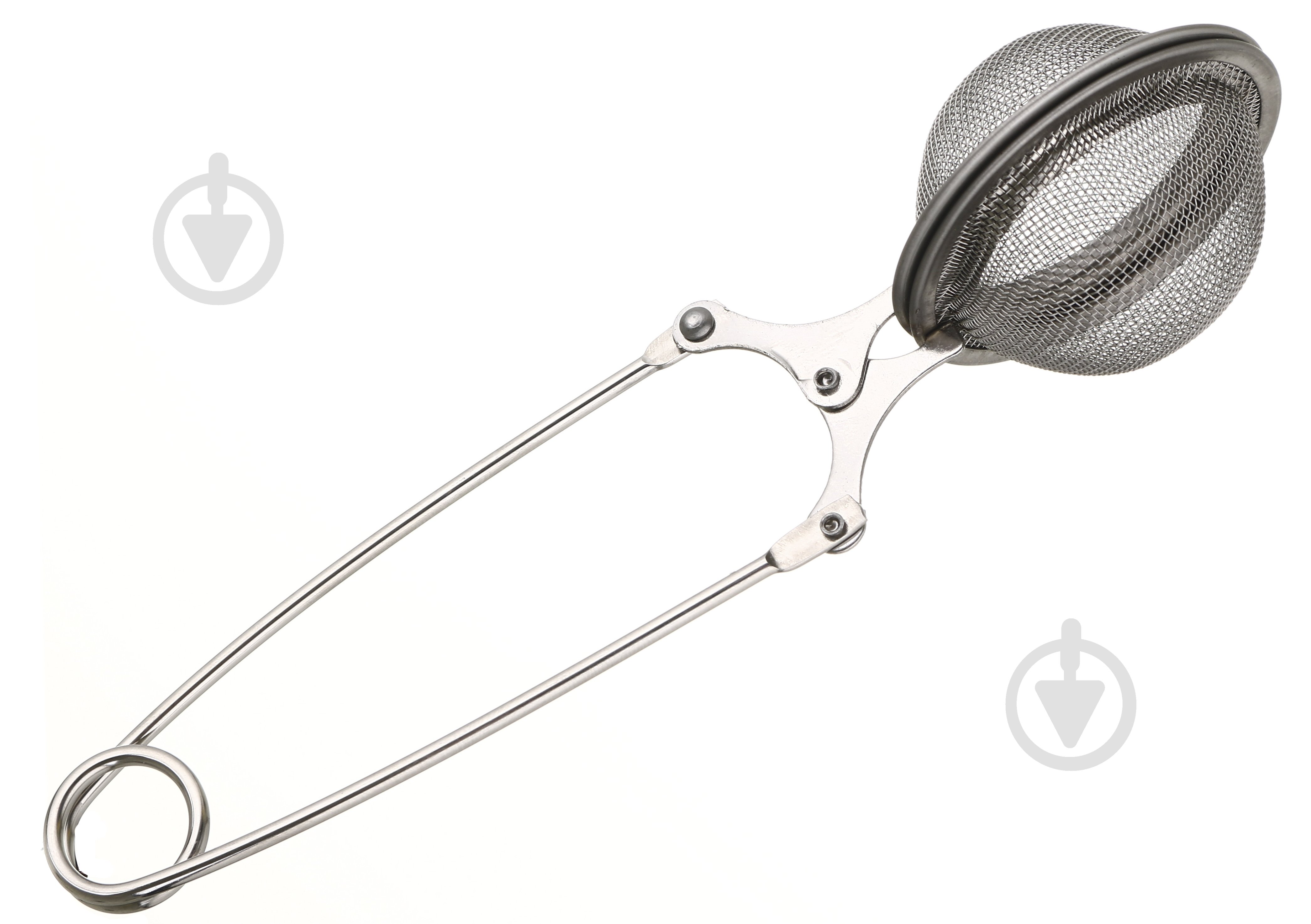 Ситечко-шипцы для чая металлическое - фото 1