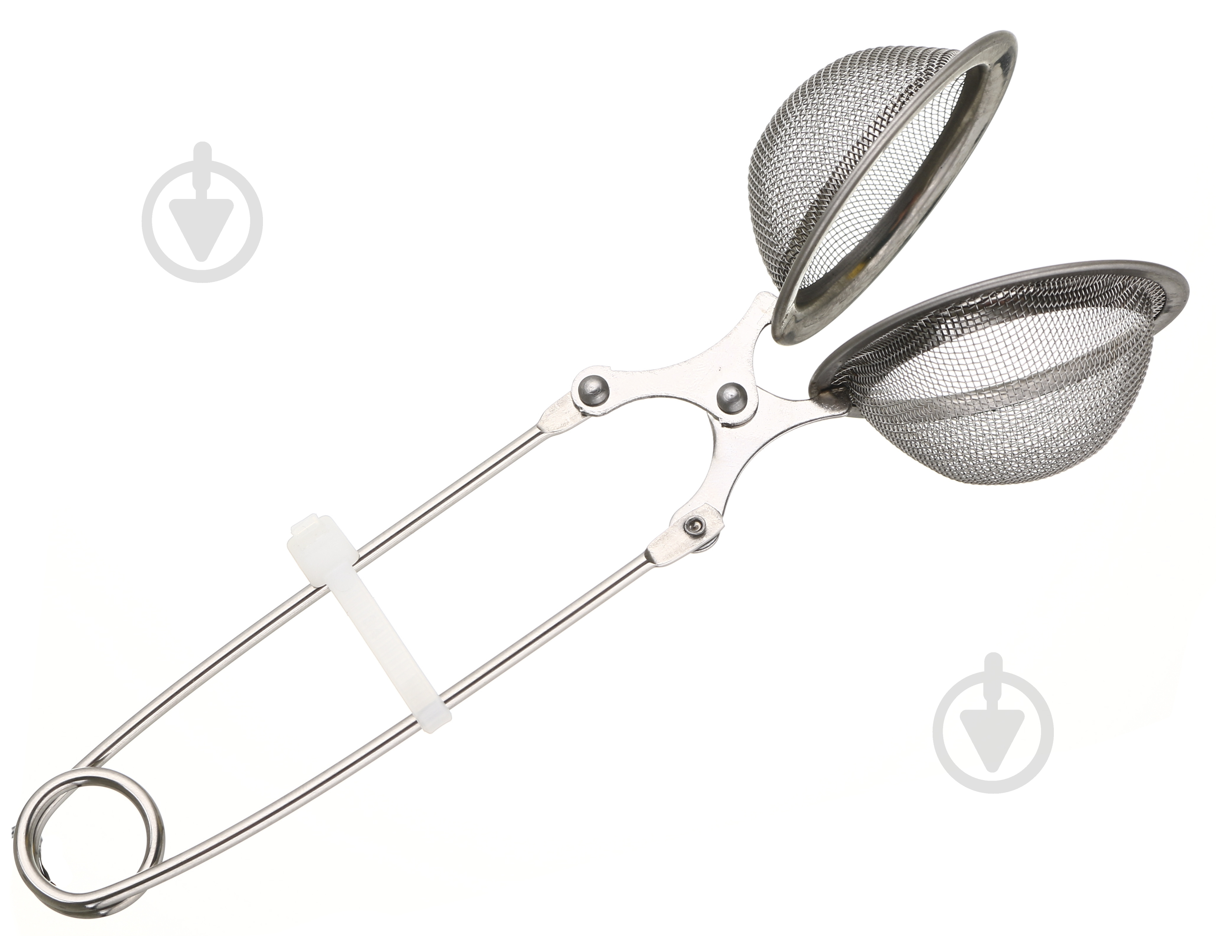 Ситечко-шипцы для чая металлическое - фото 2