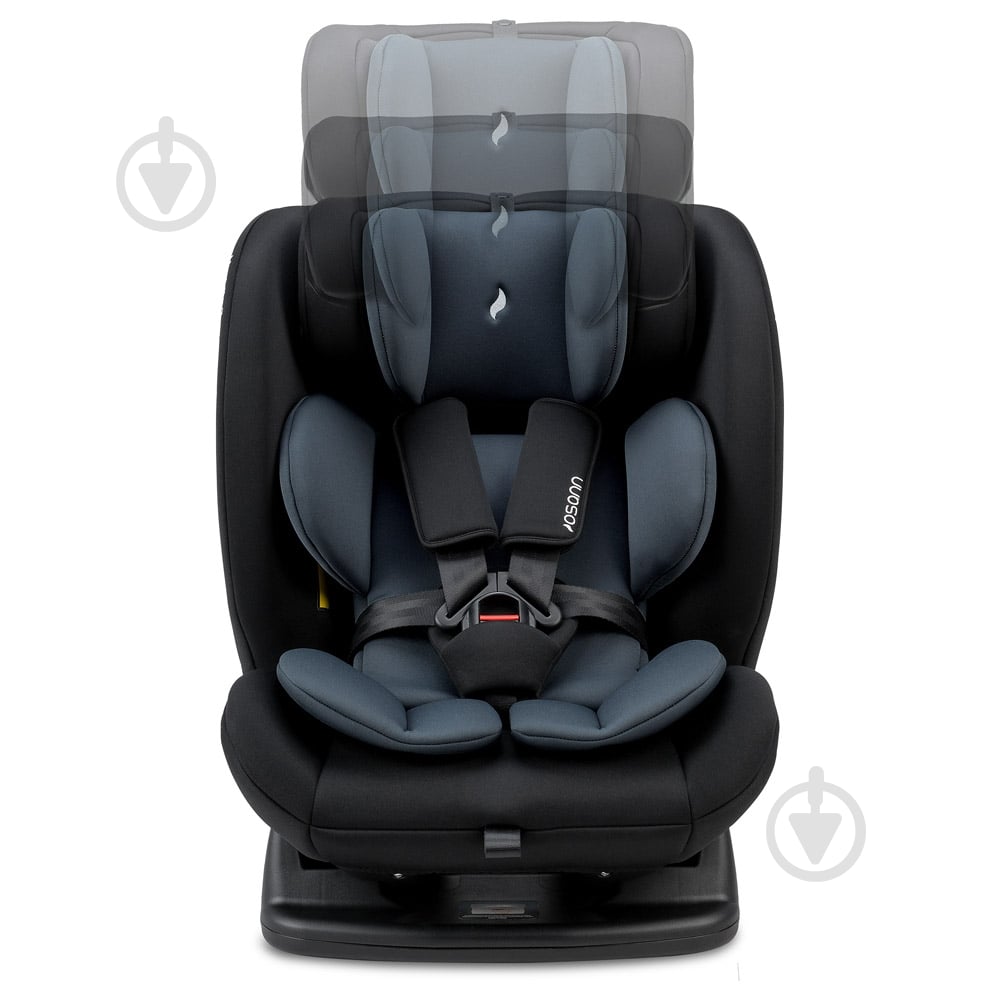 Автокресло OSANN Huddle2 i-Size Nero черный с серым 108-323-194 - фото 5