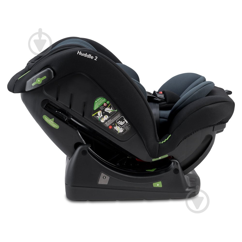 Автокресло OSANN Huddle2 i-Size Nero черный с серым 108-323-194 - фото 3