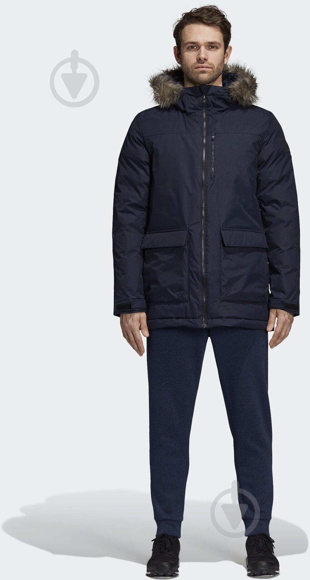 Куртка-парка мужская зимняя Adidas XPLORIC Parka CY8602 р.S черная - фото 7 Куртка-парка мужская зимняя Adidas XPLORIC Parka CY8602 р.S черная - фото 7