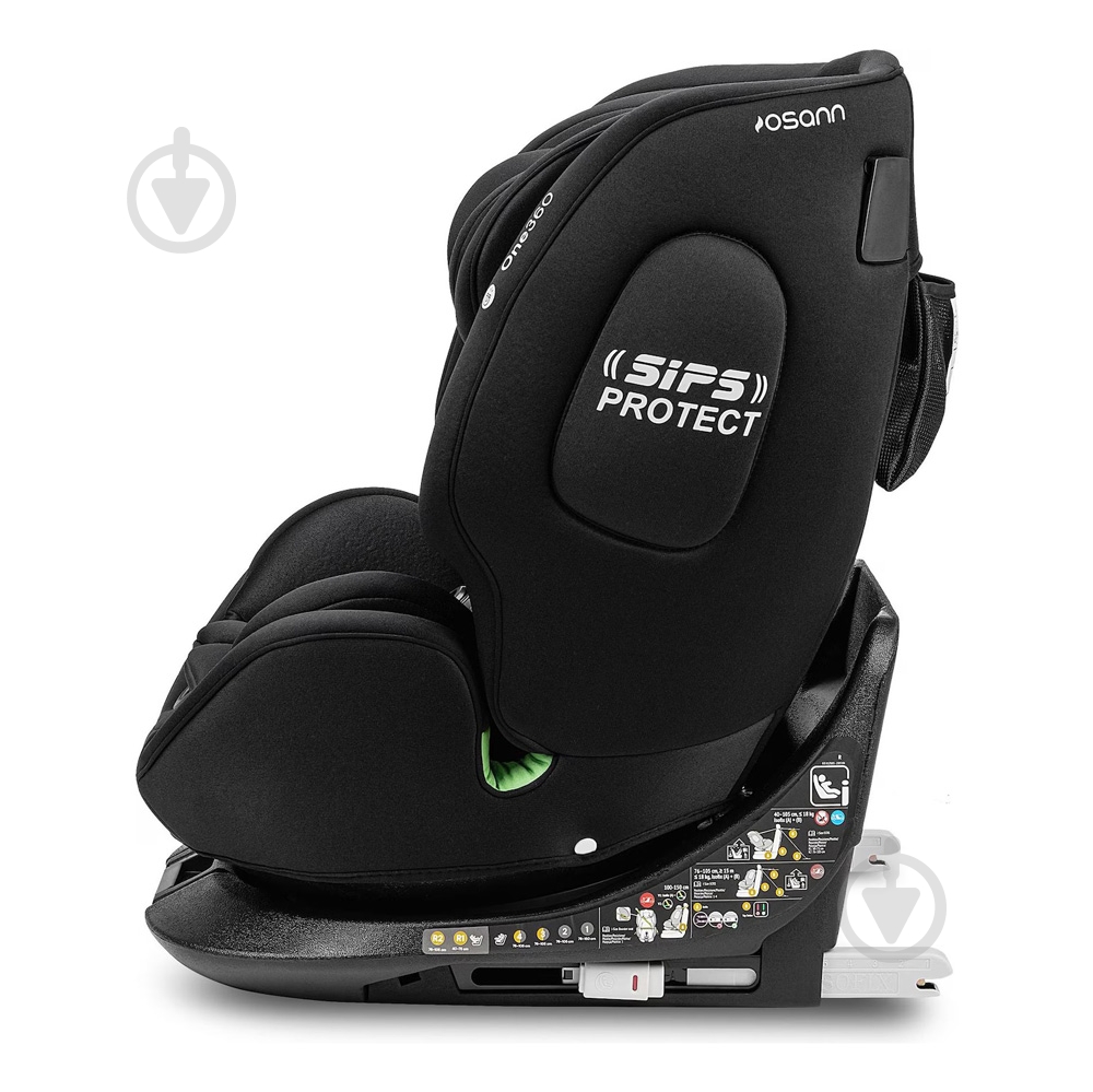 Автокрісло OSANN One360 i-Size All Black чорний 108-301-243 - фото 3