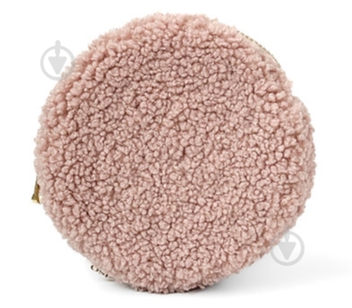 Косметичка MISO accessory TEDDY круглая пудровая - фото 1