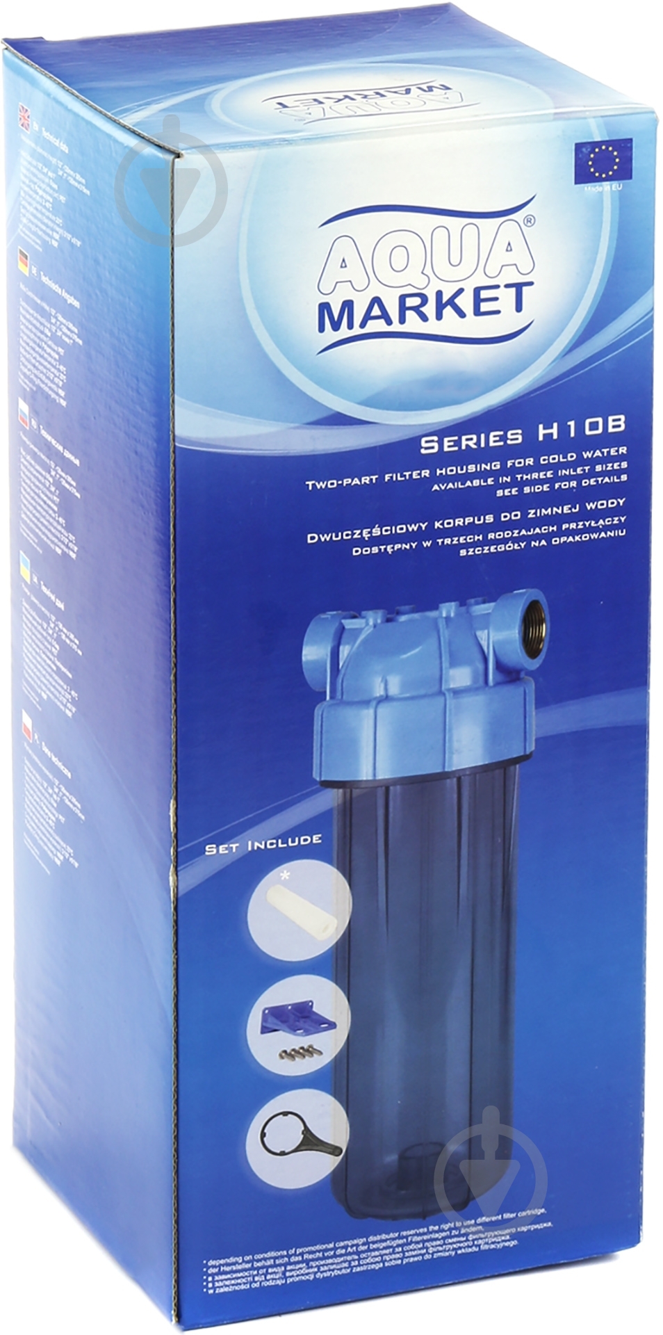 Корпус фильтра Aqua Market 3/4 (FHPR34) - фото 2 Корпус фильтра Aqua Market 3/4 (FHPR34) - фото 2