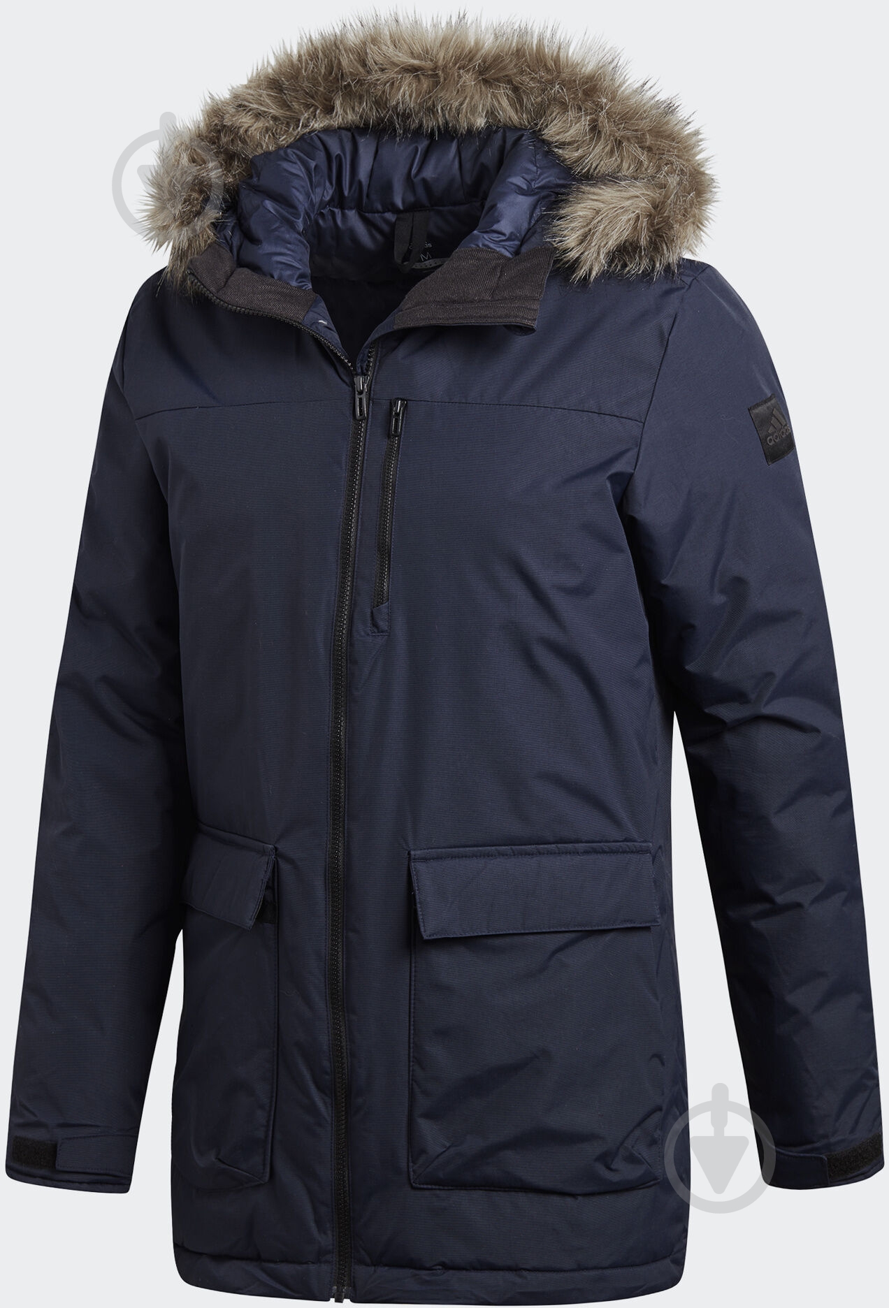 Куртка-парка мужская зимняя Adidas XPLORIC Parka CY8602 р.L черная - фото 1
