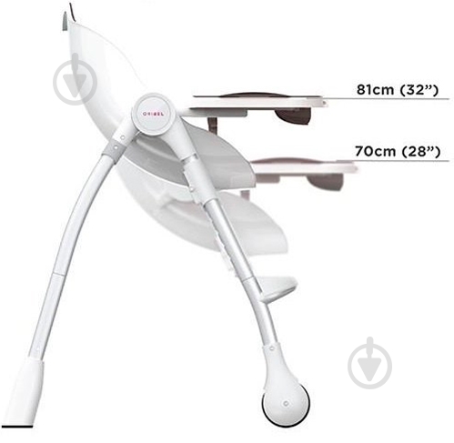 Стульчик для кормления Cocoon графитовый (OR203-90006) - фото 7