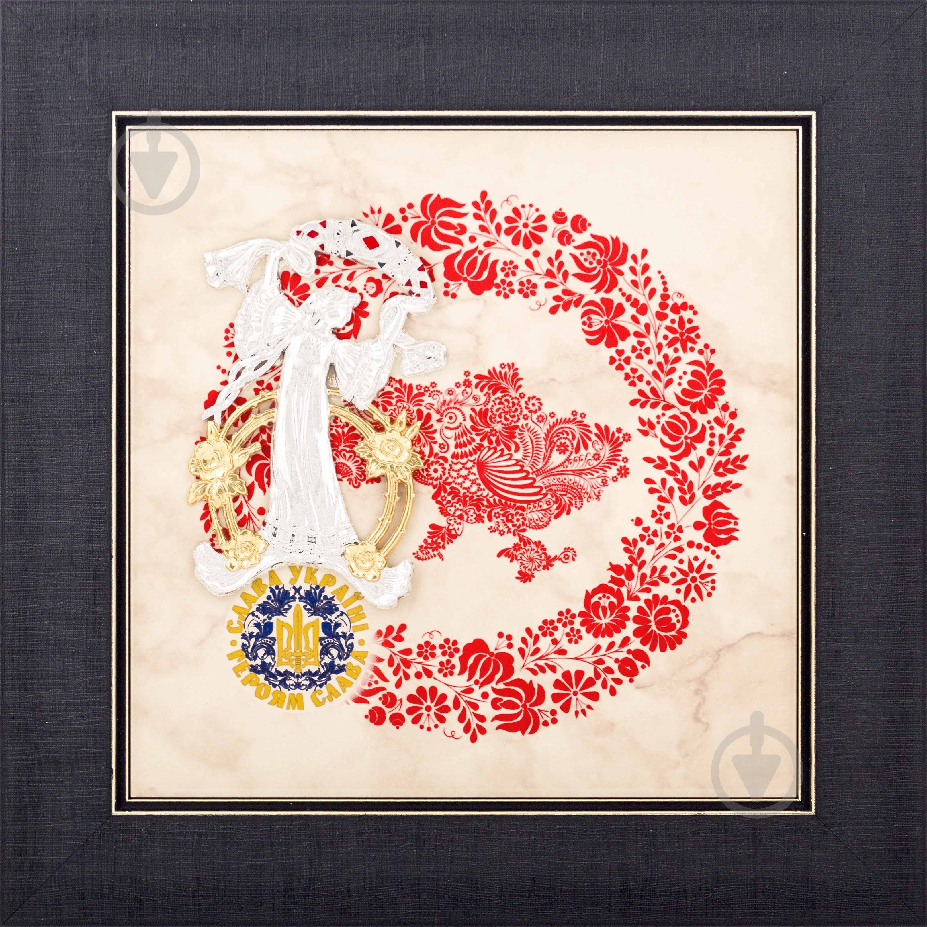 Панно "Українська Берегиня" 28x28 см - фото 1 Панно "Українська Берегиня" 28x28 см - фото 1