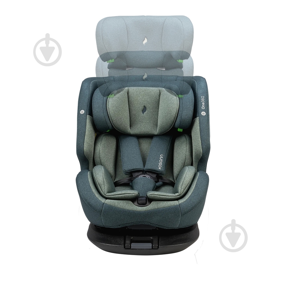 Автокрісло OSANN One360 i-Size Universe Green зелений 108-301-322 - фото 8 Автокрісло OSANN One360 i-Size Universe Green зелений 108-301-322 - фото 8