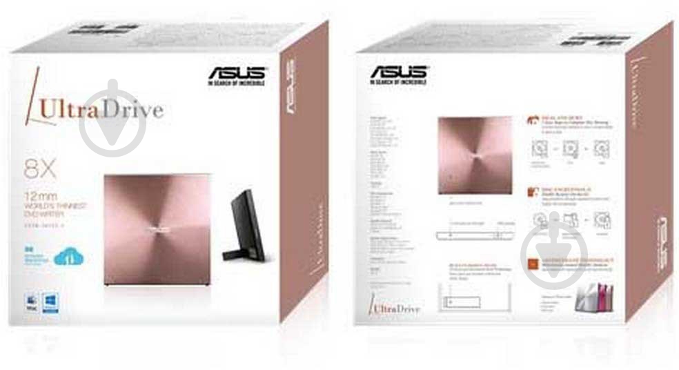 Оптический привод Asus SDRW-08U5S-U/PINK/ASUS - фото 8 Оптический привод Asus SDRW-08U5S-U/PINK/ASUS - фото 8