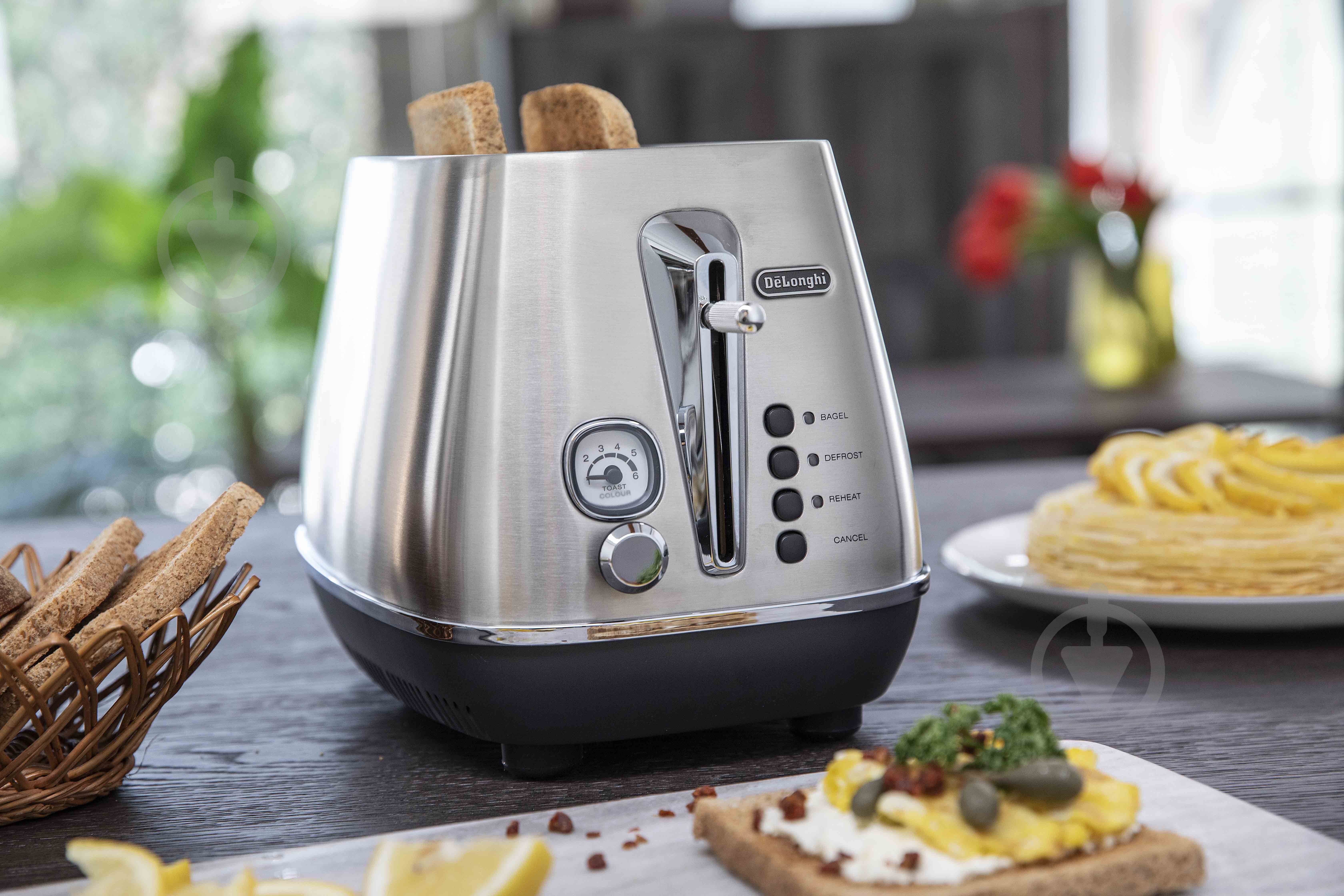 Тостер Delonghi CTI2103.M Distinta X - фото 5