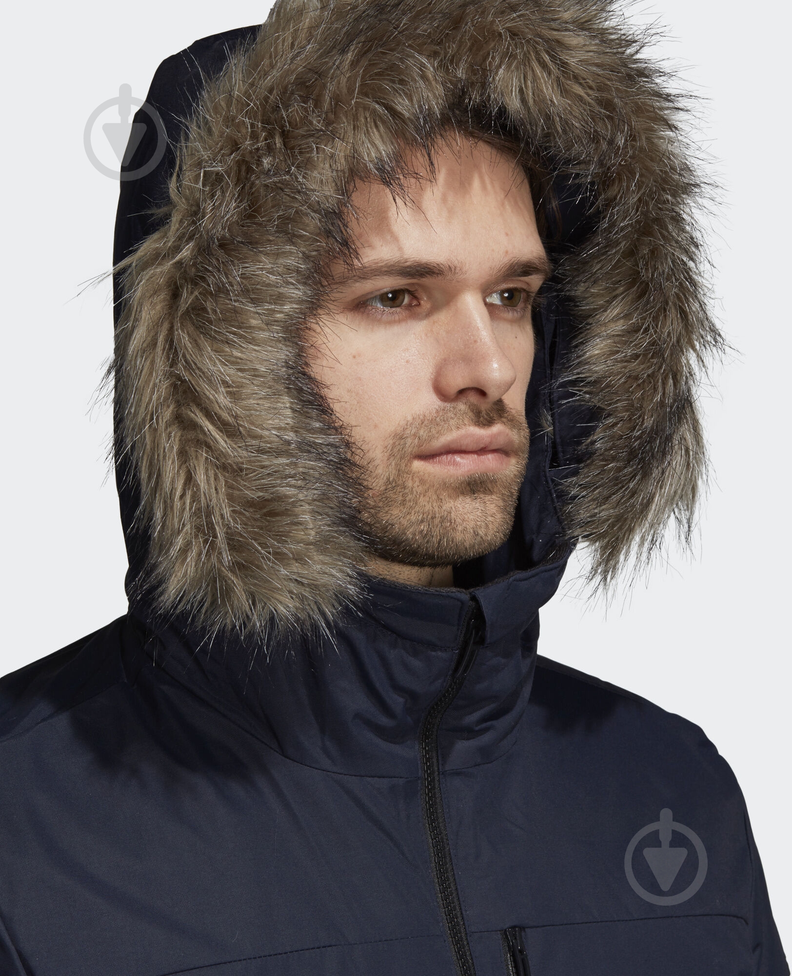 Куртка-парка мужская зимняя Adidas XPLORIC Parka CY8602 р.2XL черная - фото 10