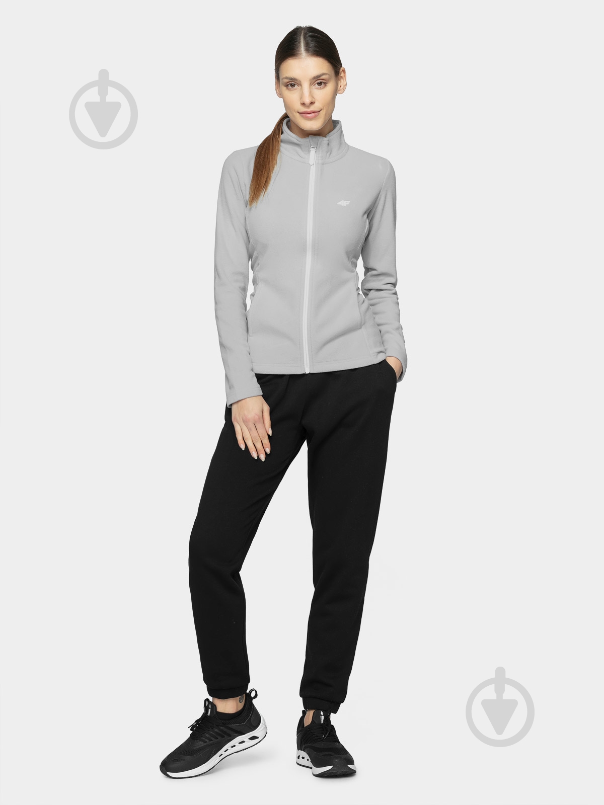 Джемпер 4F NOSD4-PLD300-27A р. S серый - фото 4