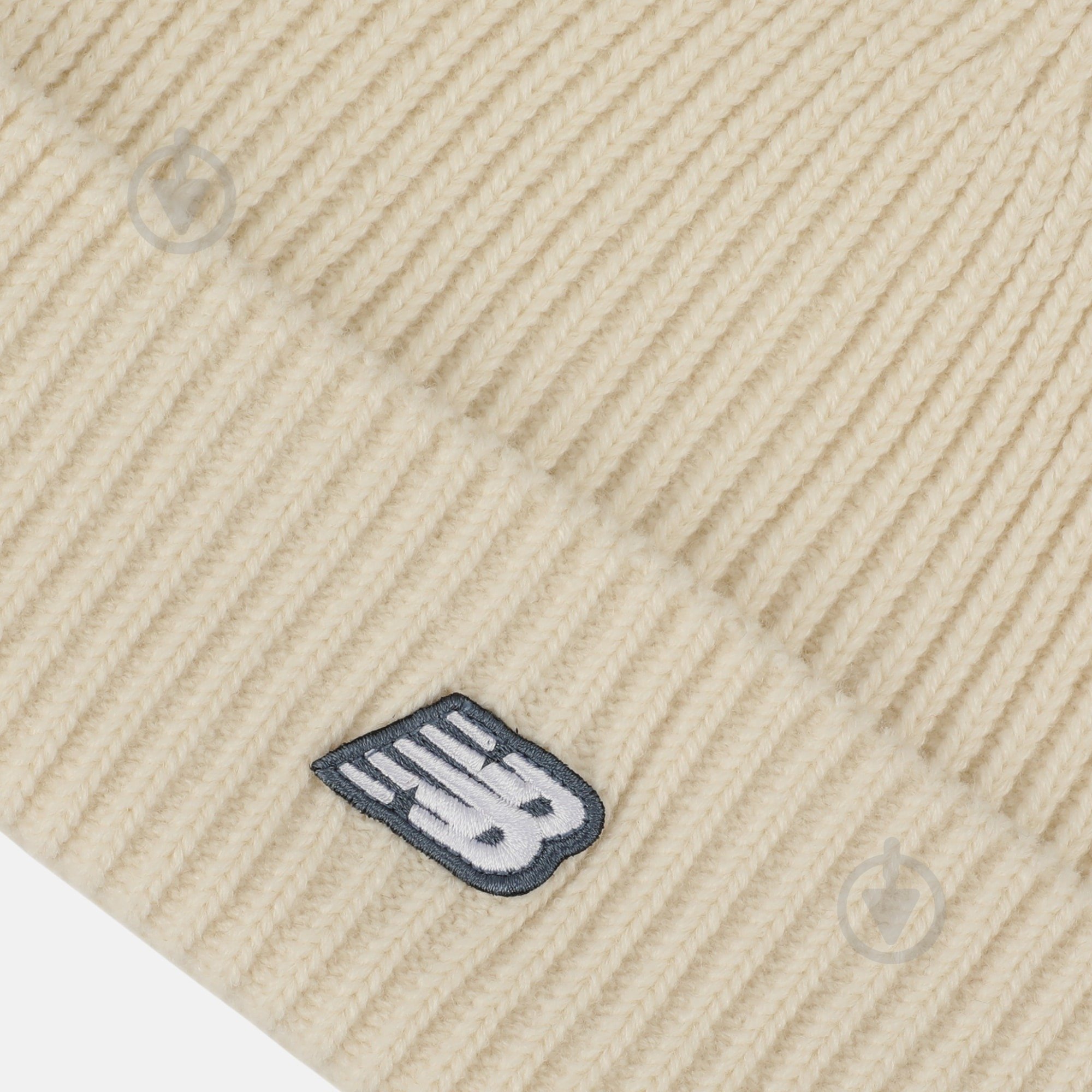 Шапка New Balance LAH53008PEF р.os бежевый - фото 3