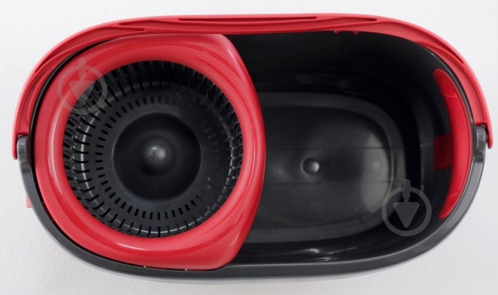 Комплект швабра і відро з механічним віджимом для підлоги Vileda Тurbo сірийчервоний - фото 11