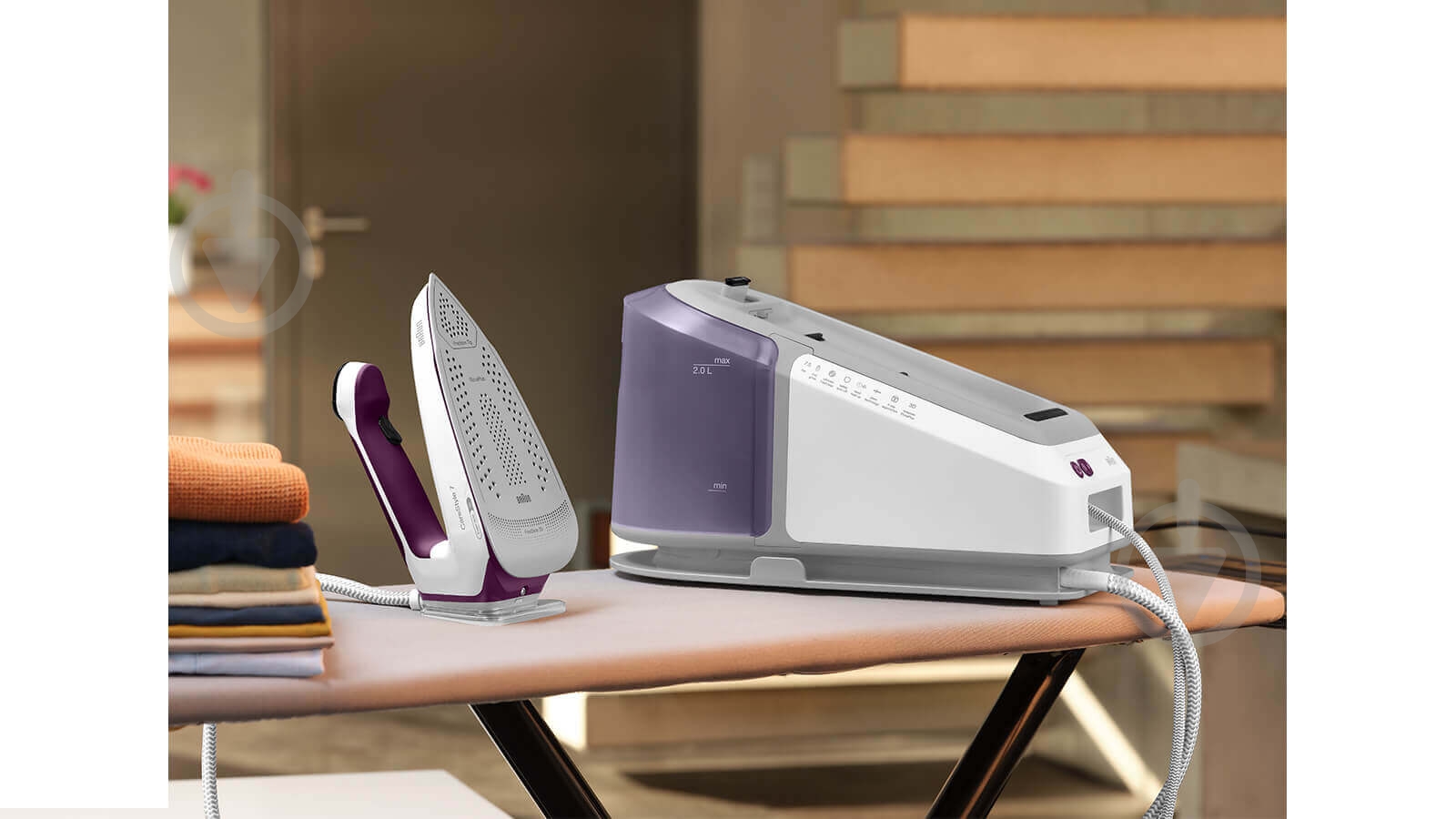 Утюг с парогенератором Braun IS7266 VI CareStyle 7 - фото 12