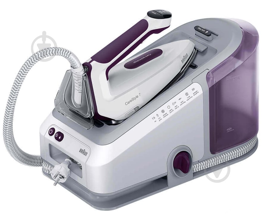 Утюг с парогенератором Braun IS7266 VI CareStyle 7 - фото 1