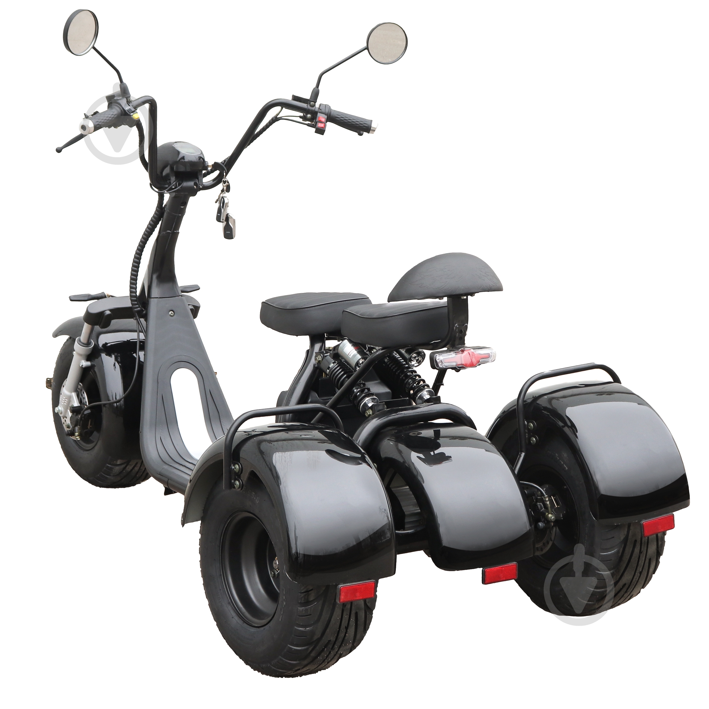 Электроскутер Maxxter Trike black - фото 2 Электроскутер Maxxter Trike black - фото 2