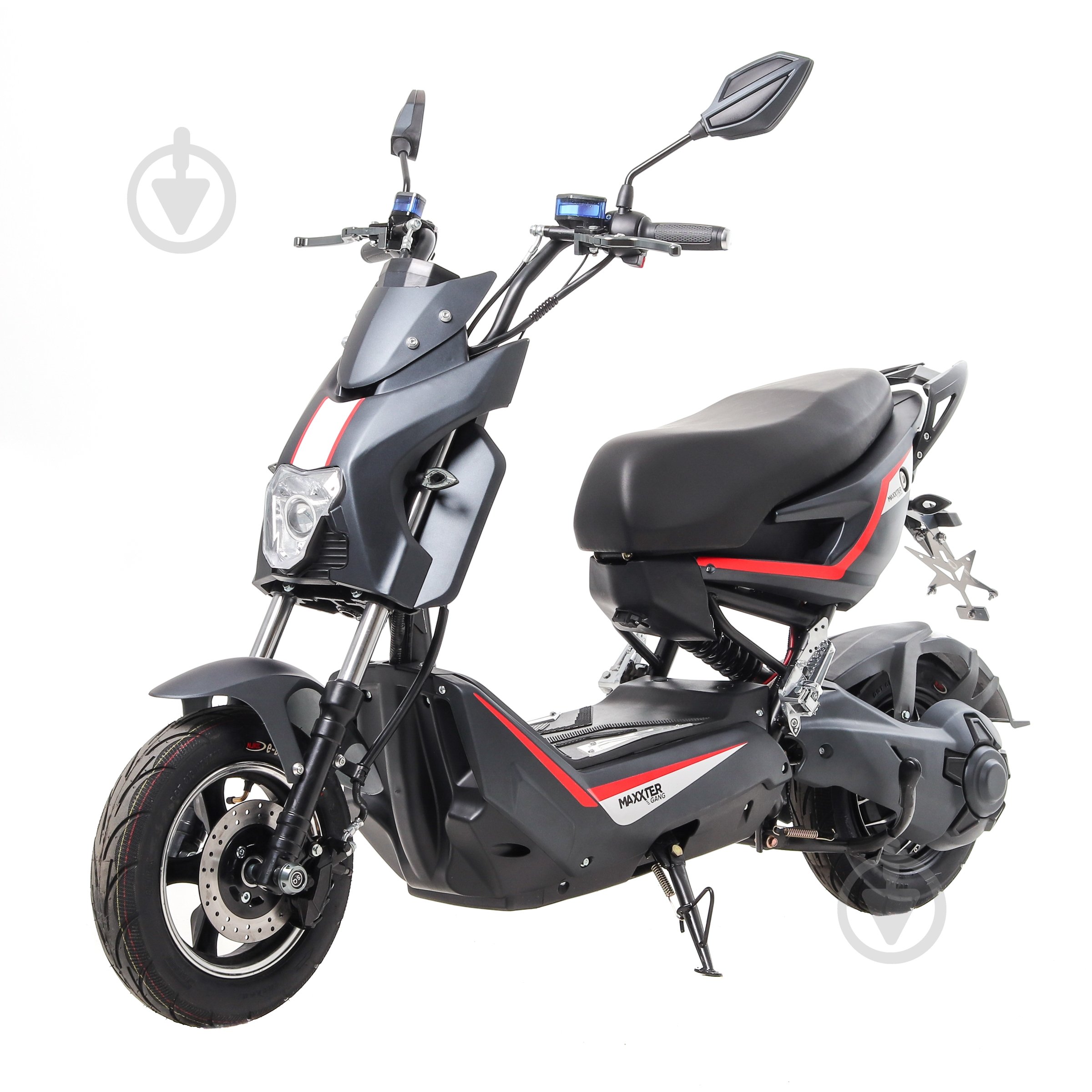 Електроскутер Maxxter Gang 1500 Вт black-gray - фото 1