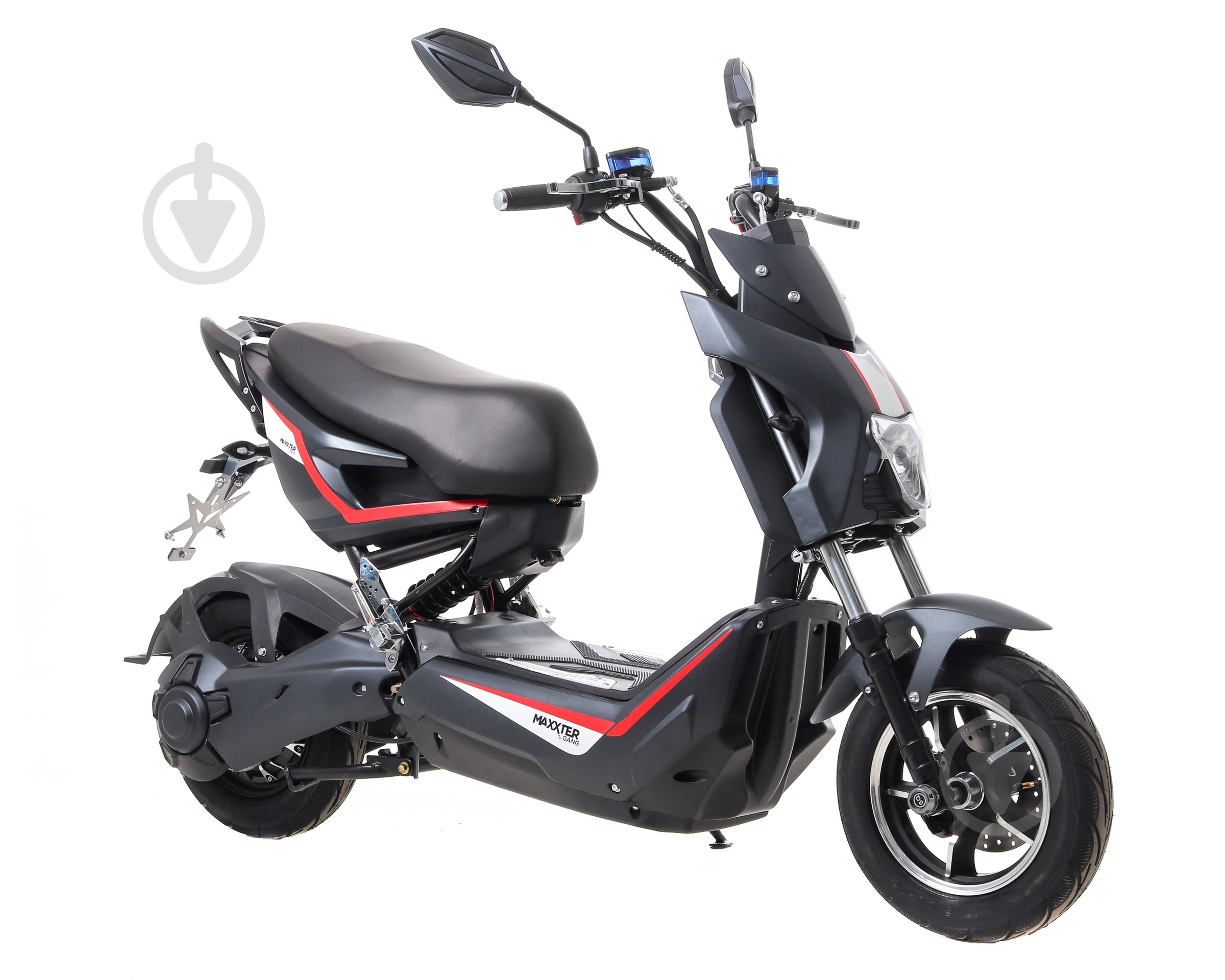 Електроскутер Maxxter Gang 1500 Вт black-gray - фото 4