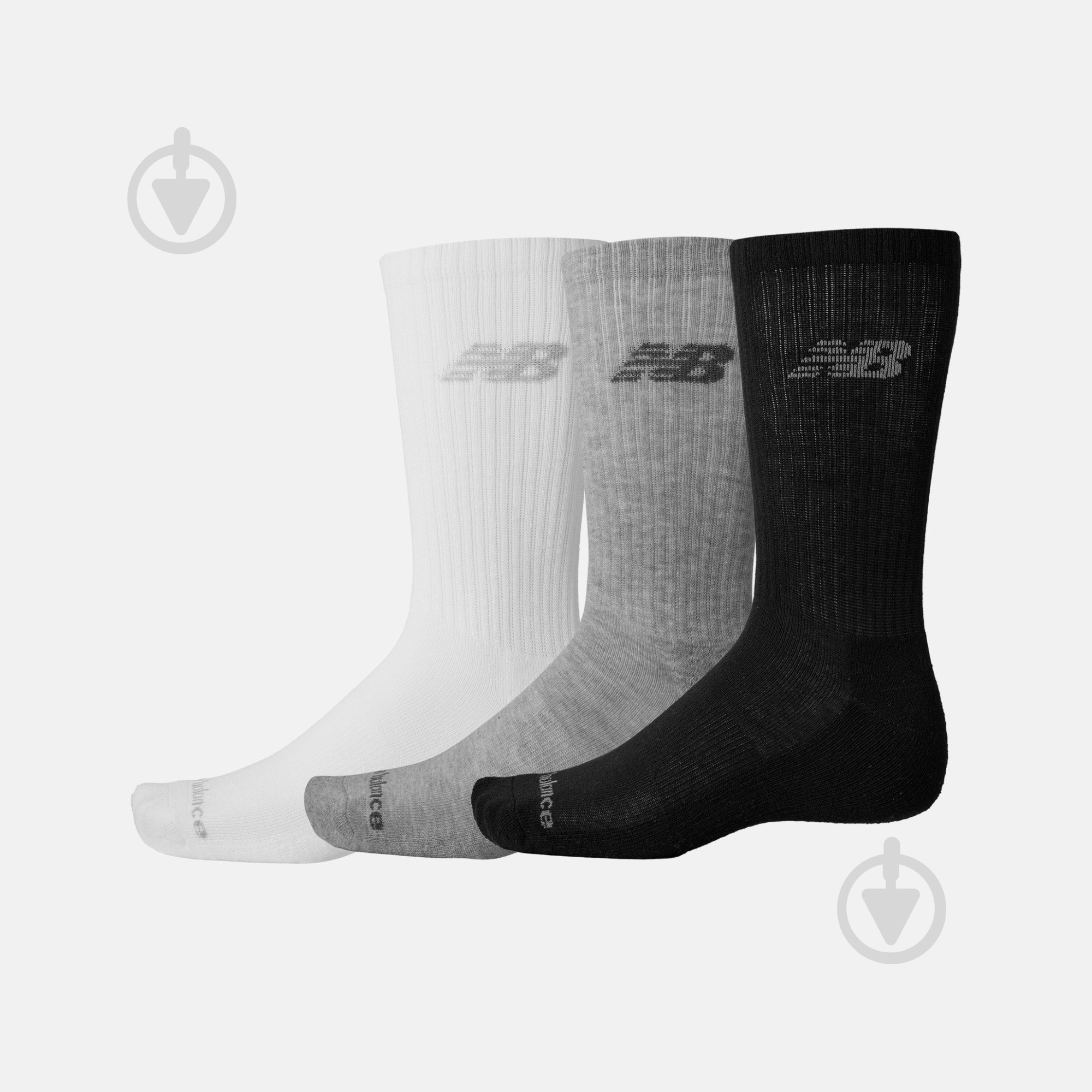 Шкарпетки New Balance LAS51423WM р.M різнокольоровий 3 шт. - фото 1 Шкарпетки New Balance LAS51423WM р.M різнокольоровий 3 шт. - фото 1