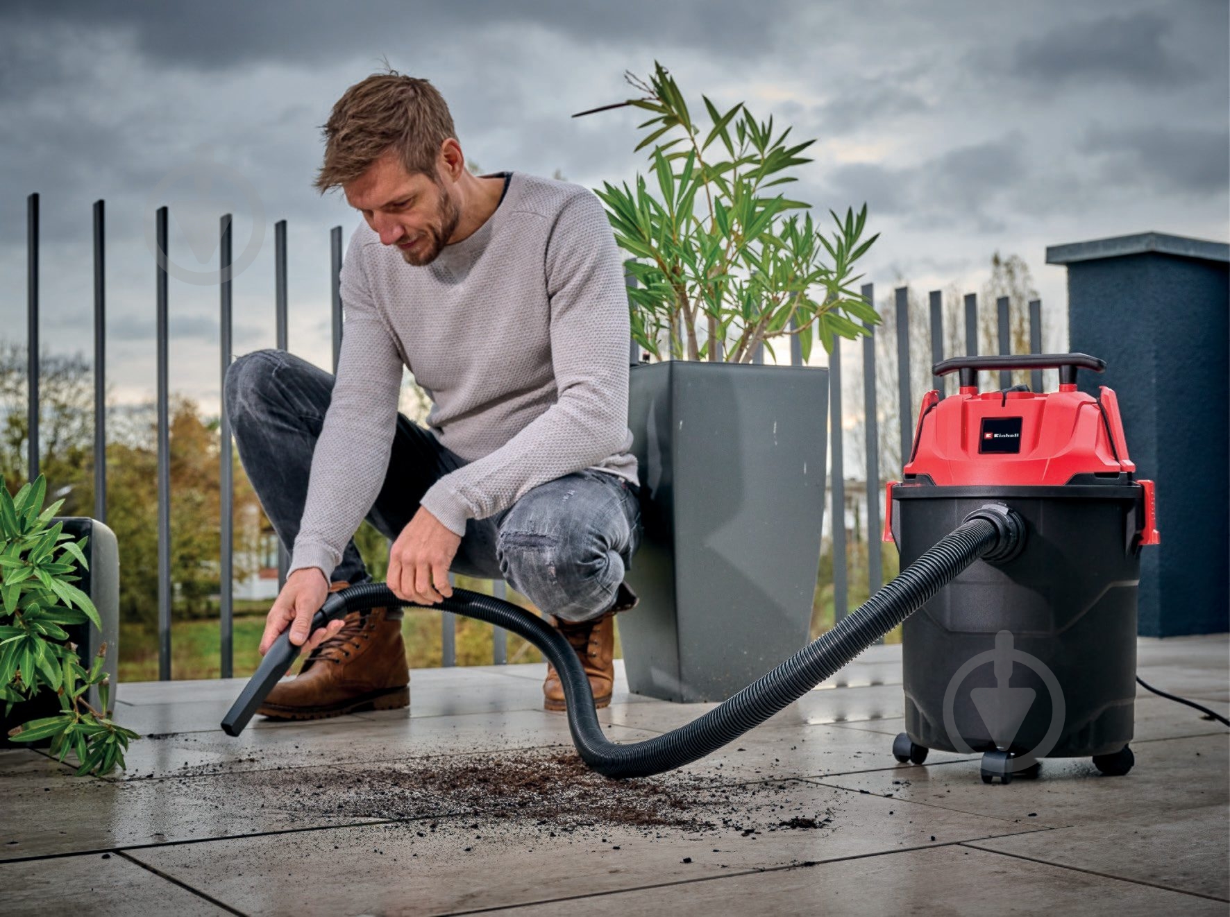 Пылесос Einhell строительный TC-VC 1820 2342480 - фото 3