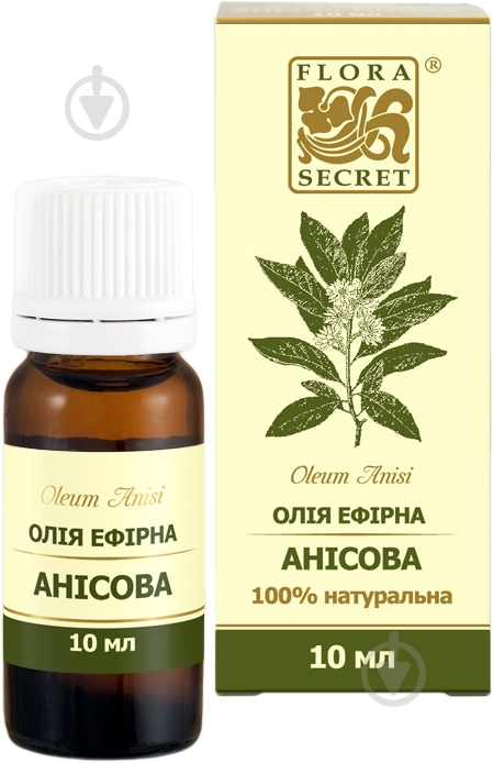 Эфирное масло Flora Secret Анісова 10 мл - фото 1 Эфирное масло Flora Secret Анісова 10 мл - фото 1