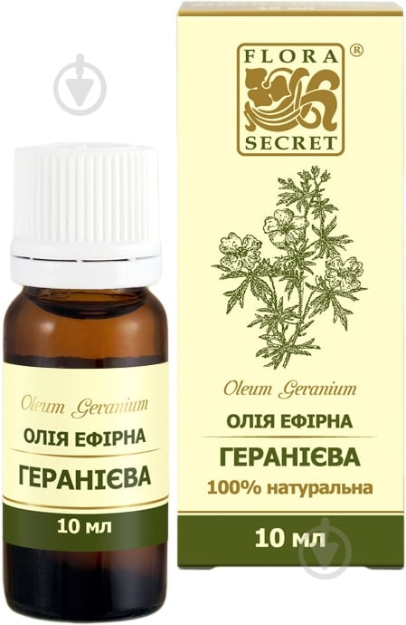 Эфирное масло Flora Secret Геранієва 10 мл - фото 1