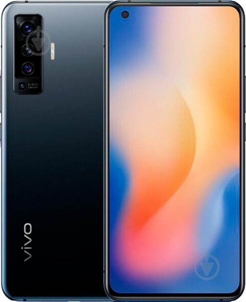 Смартфон Vivo X50 8/128GB black - фото 1 Смартфон Vivo X50 8/128GB black - фото 1