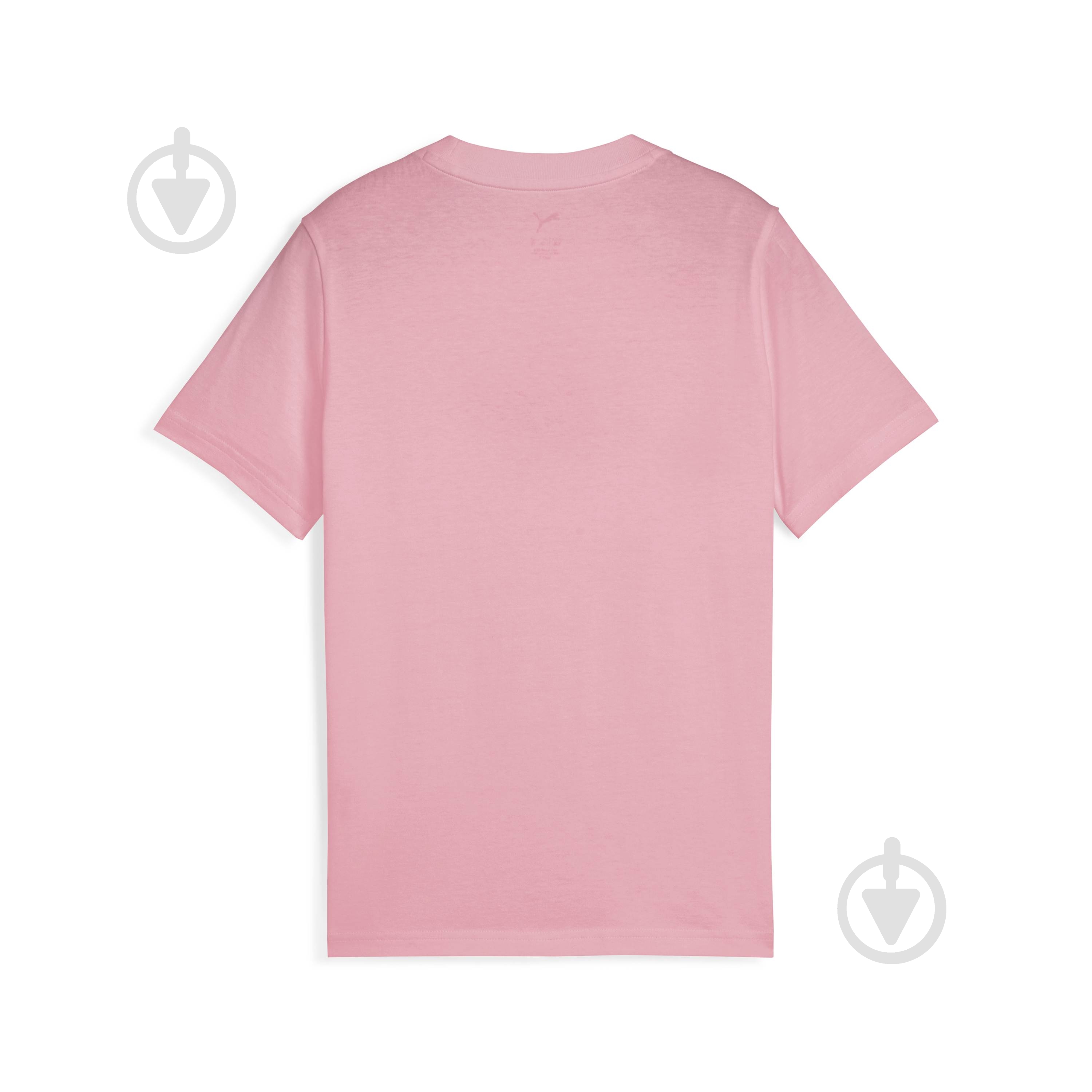 Футболка Puma ESS SCRIPT Tee G 68580565 р.128 розовый - фото 5 Футболка Puma ESS SCRIPT Tee G 68580565 р.128 розовый - фото 5